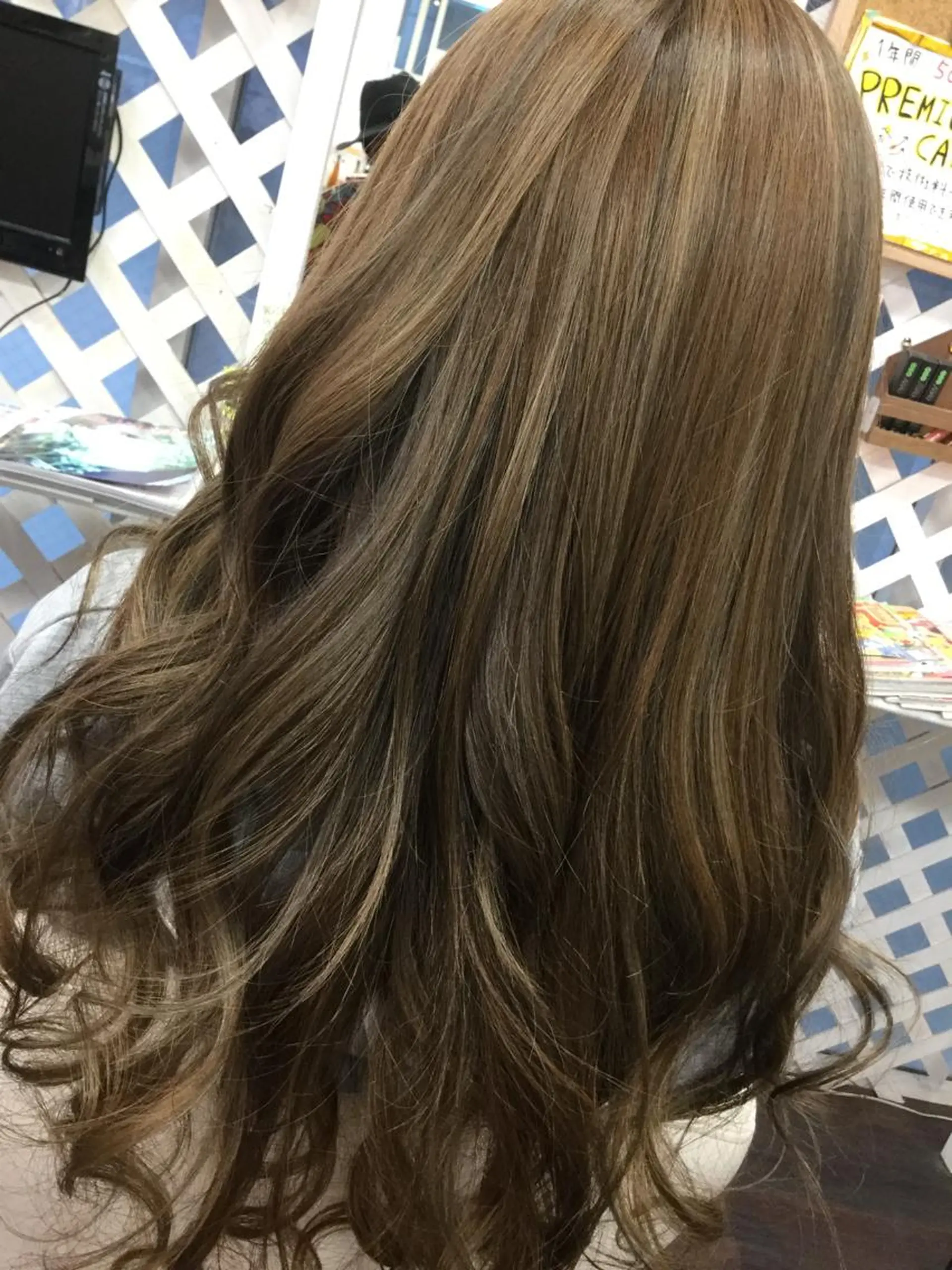 ロング カラー 加藤 直樹のヘアスタイル