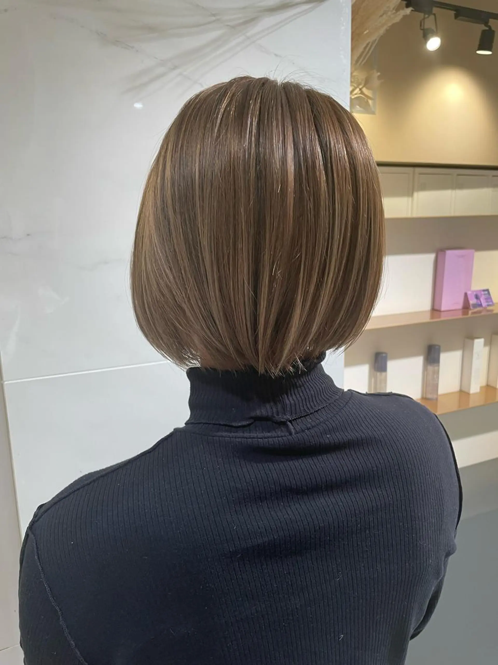 ショート カラー ベージュカラー オリーブベージュ ヘアカラー メンズ特化⚜️ 藤原あずさのヘアスタイル