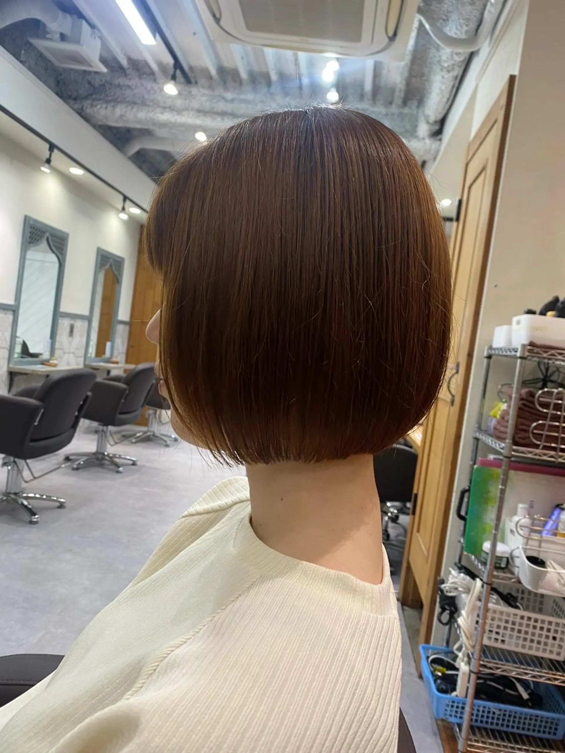 ショート ボブ 茂手木 勇二のヘアスタイル