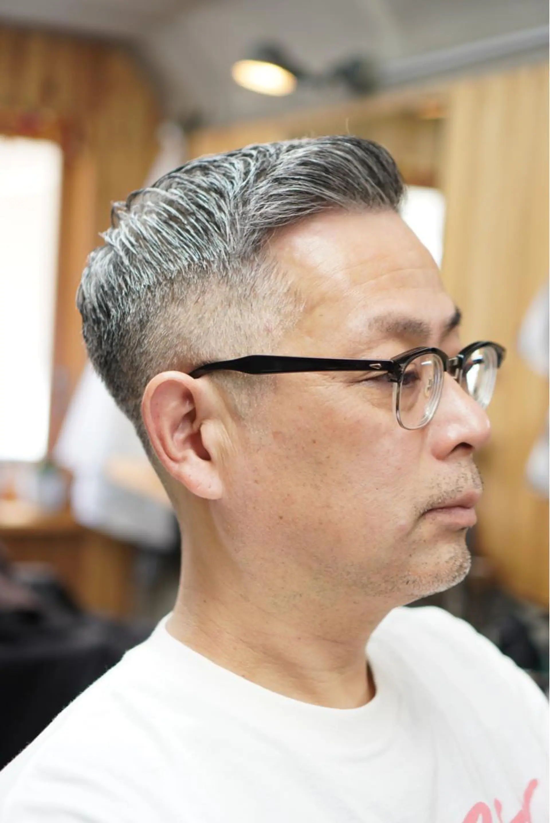 メンズ フェードカット カット ヘアセット brunt jet所属・関 晃哉のヘアスタイル