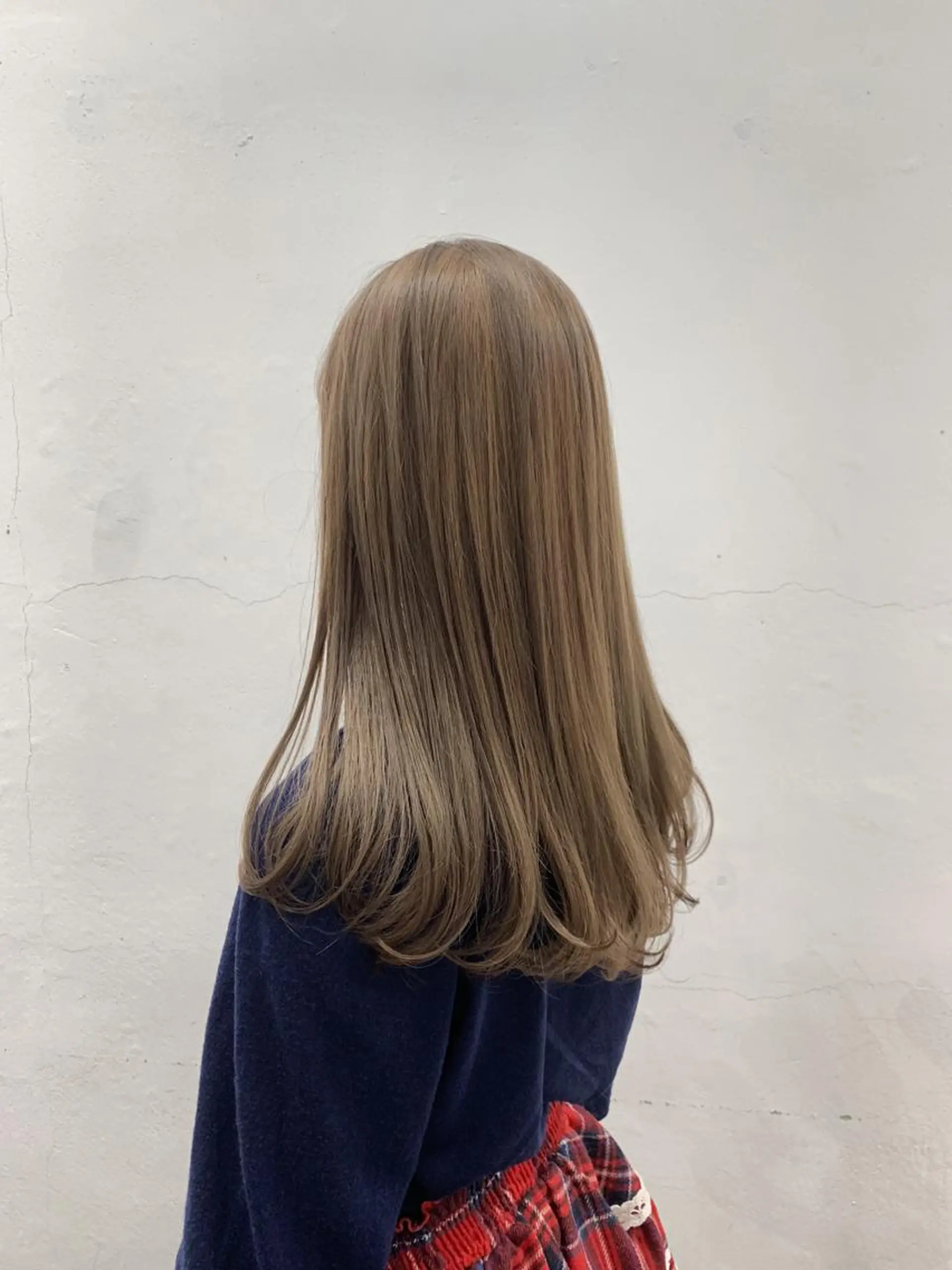 ロング カラー ブリーチ THE./ブリーチ 透感カラー/髪質改善のヘアスタイル