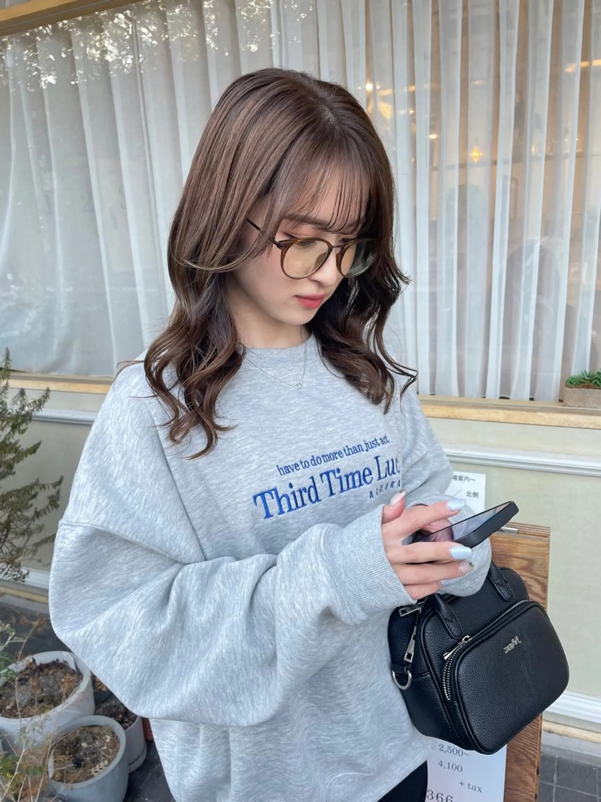 ロング カラー パーマ ヘアアレンジ キッズ ネイル マツエク・マツパ アイブロウ ヘアカラー トリートメント belta.🌱 安藝夏花🌻のヘアスタイル