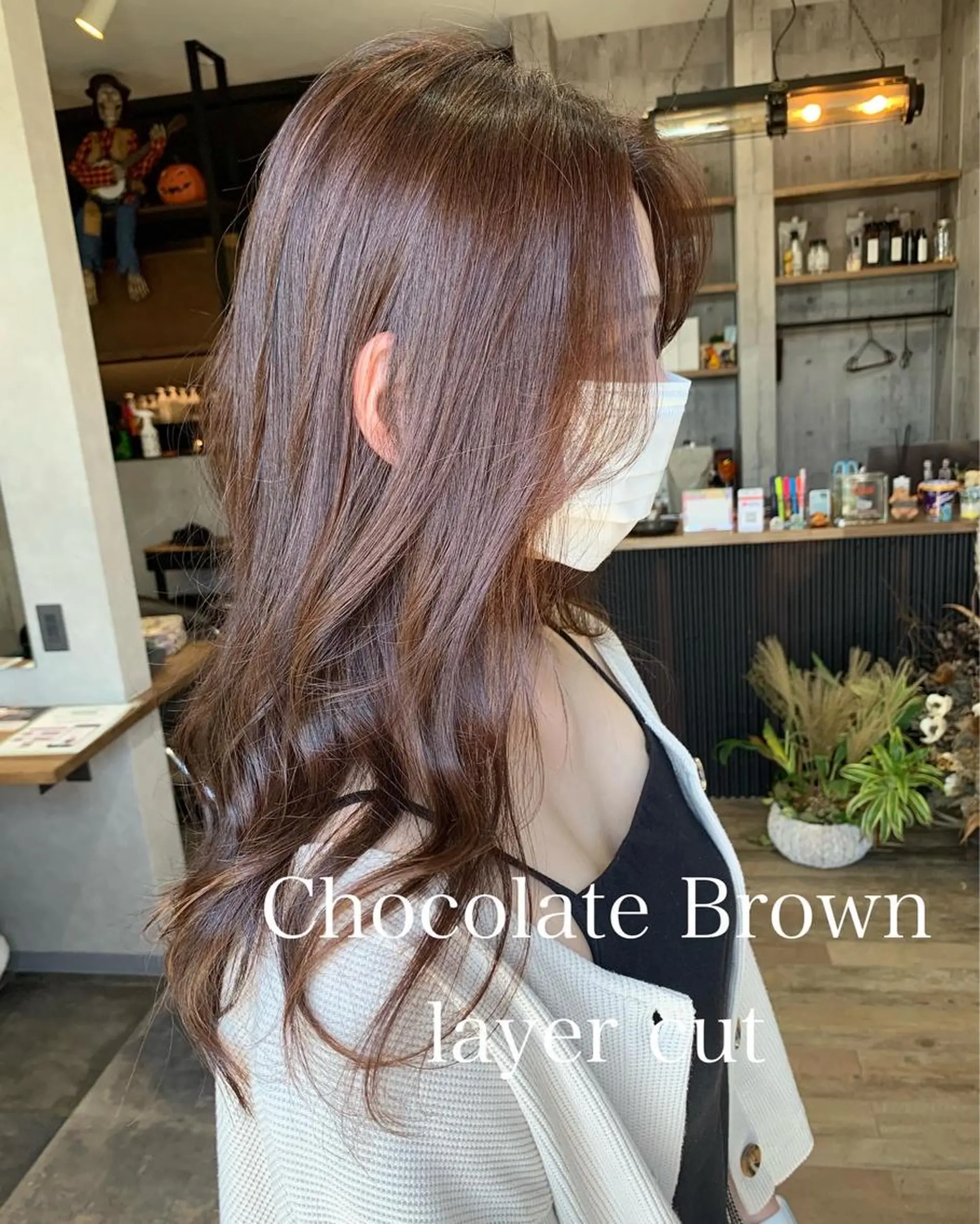 セミロング カット ヘアカラー トリートメント Welila by haku所属・Yuuki ウェリラバイハクのヘアスタイル