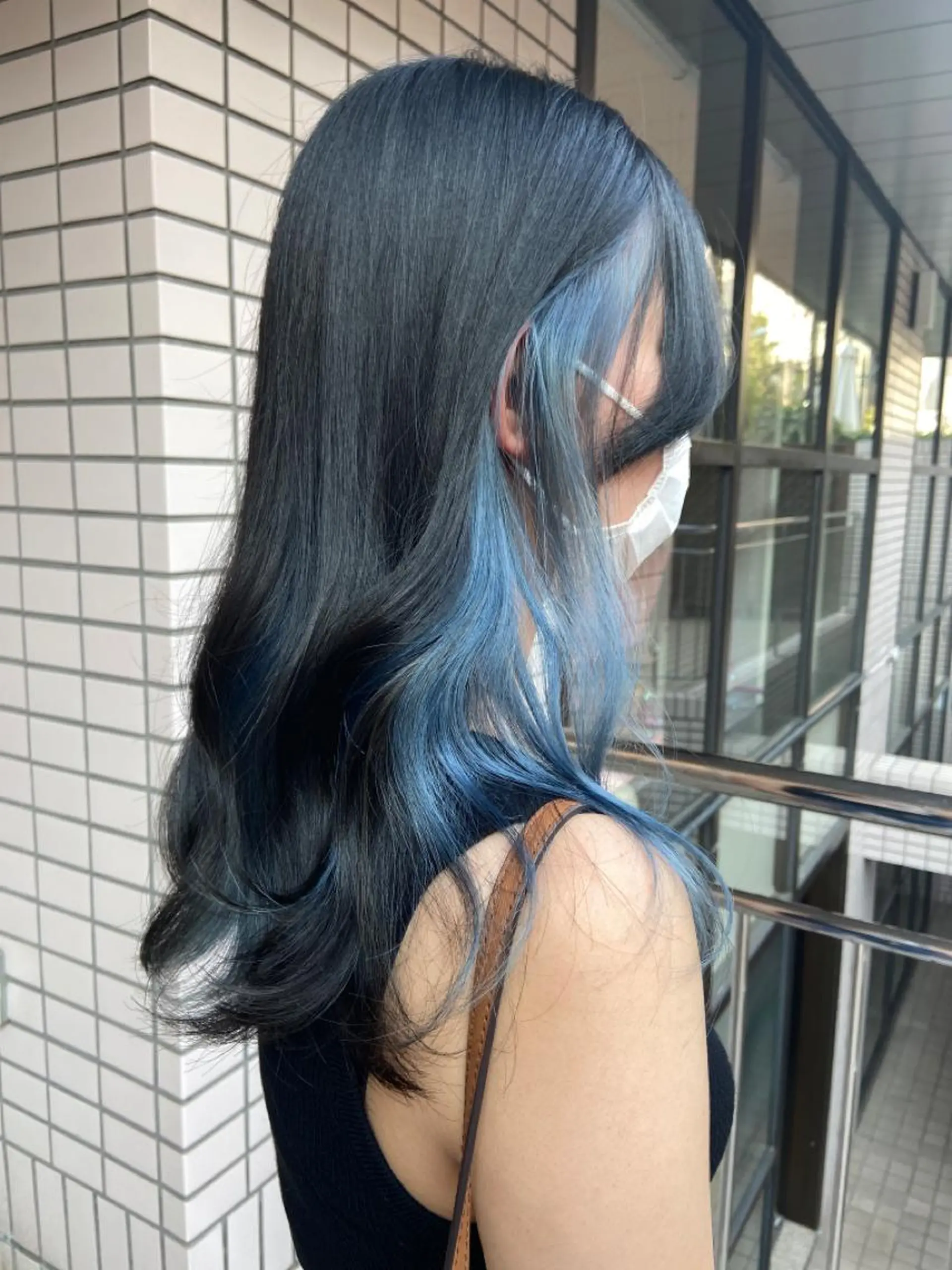 ロング カラー ヘアカラー トリートメント ヘアセット ハイトーン/ウルフ /小澤凌祐🦕のヘアスタイル