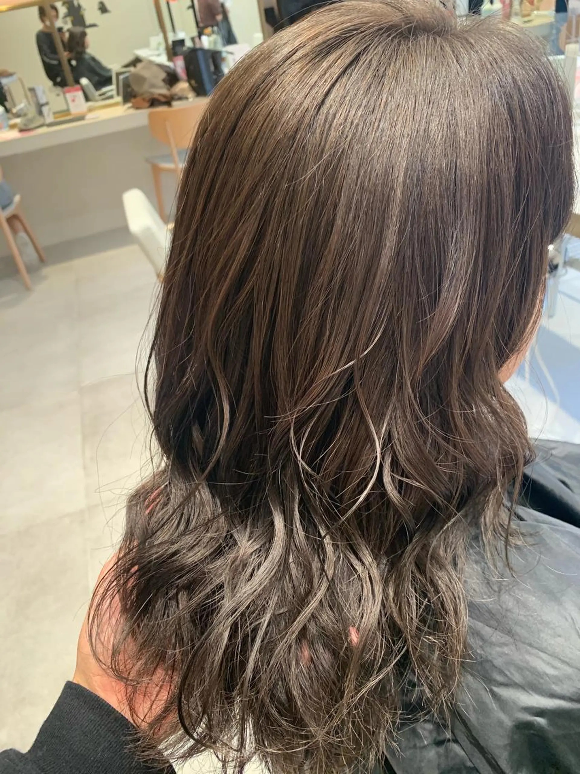 ミディアム カラー レイヤーカット/ボブ /縮毛矯正✨大輝のヘアスタイル