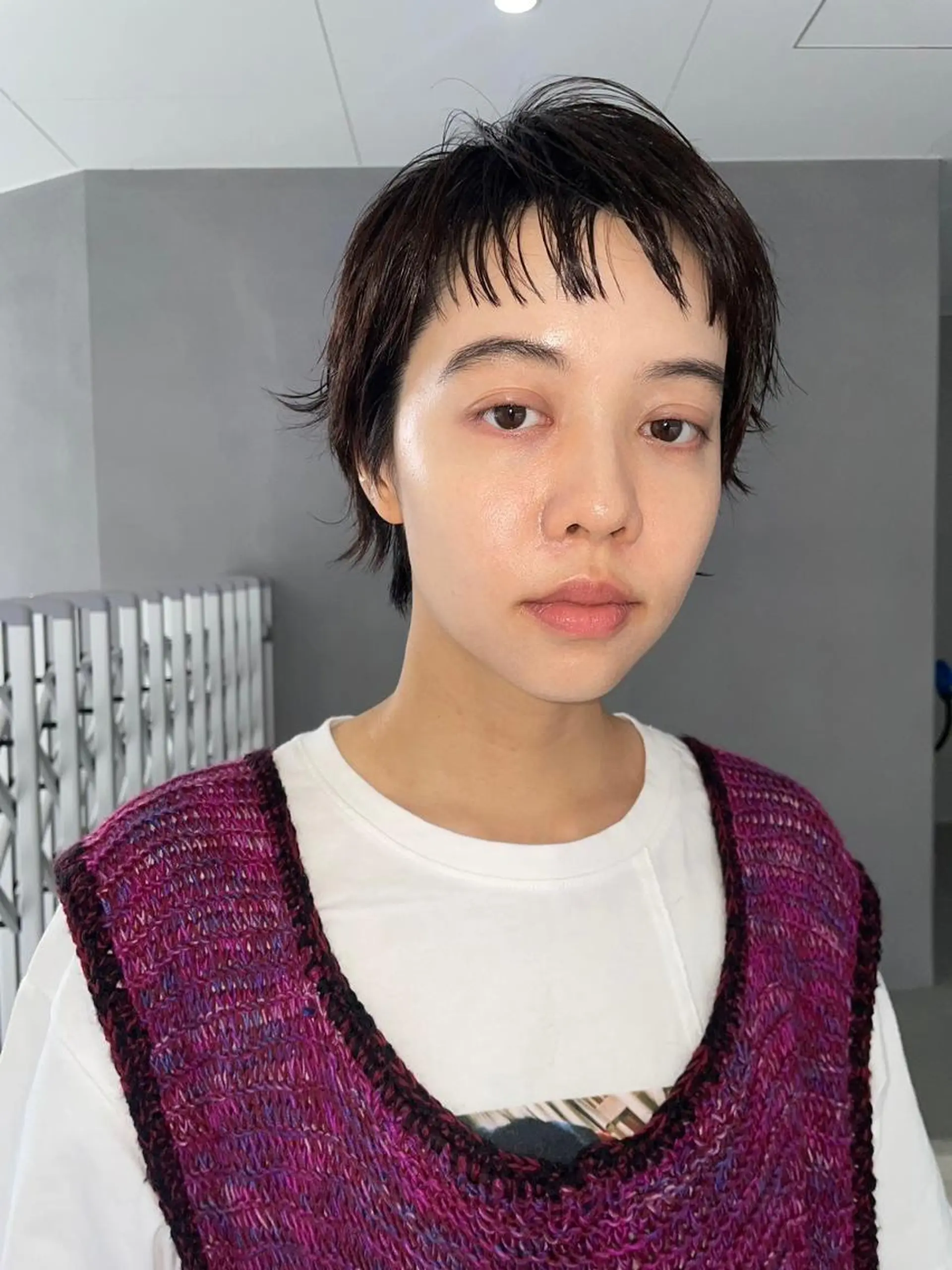 ショート カラー カット ヘアカラー トリートメント CEINE【セーヌ】 三軒茶屋のヘアスタイル