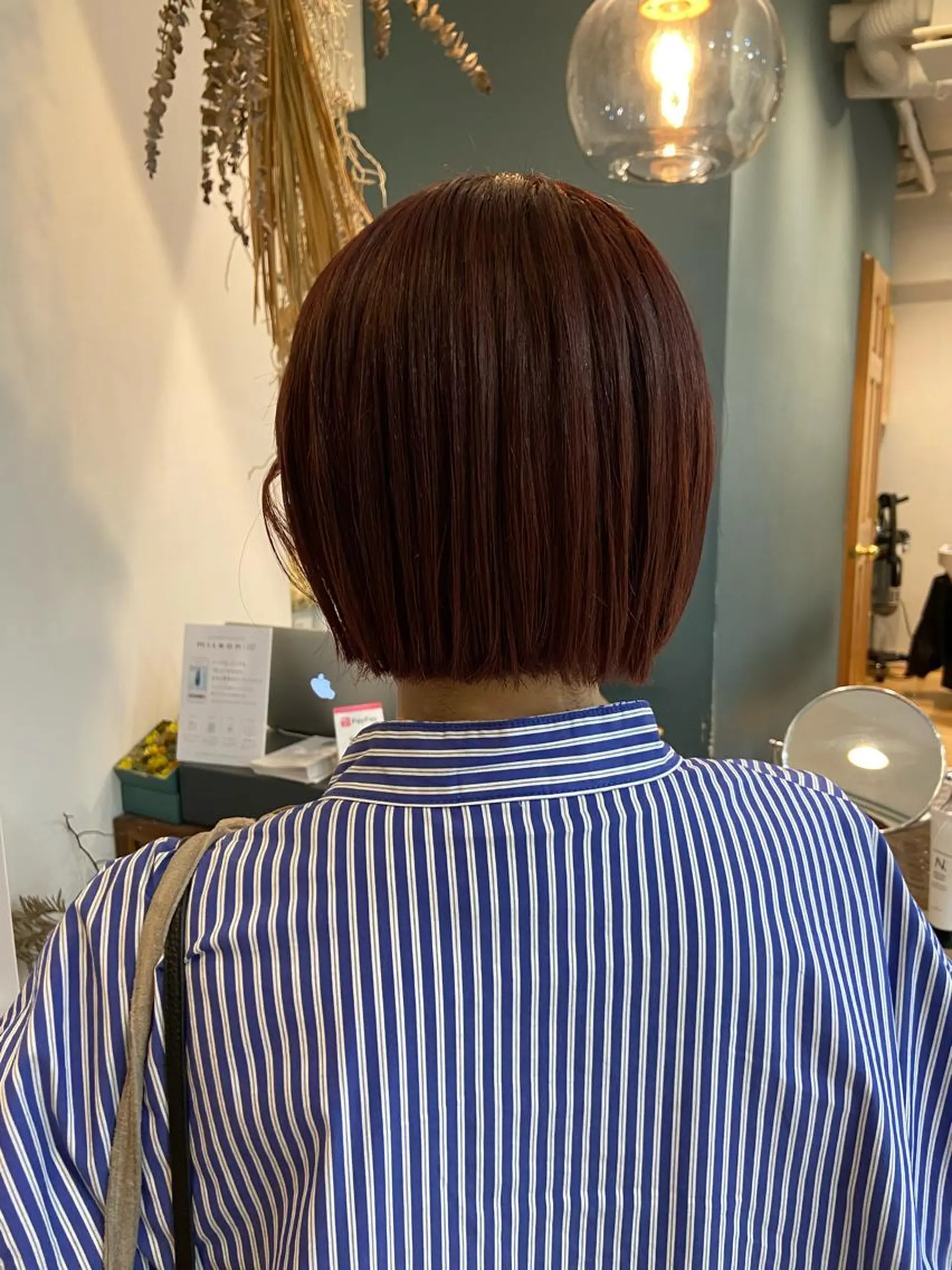 カラー アディクシーカラー ブリーチ ブロンド ブルーカラー ハイライトカラー なかむら ゆきのヘアスタイル