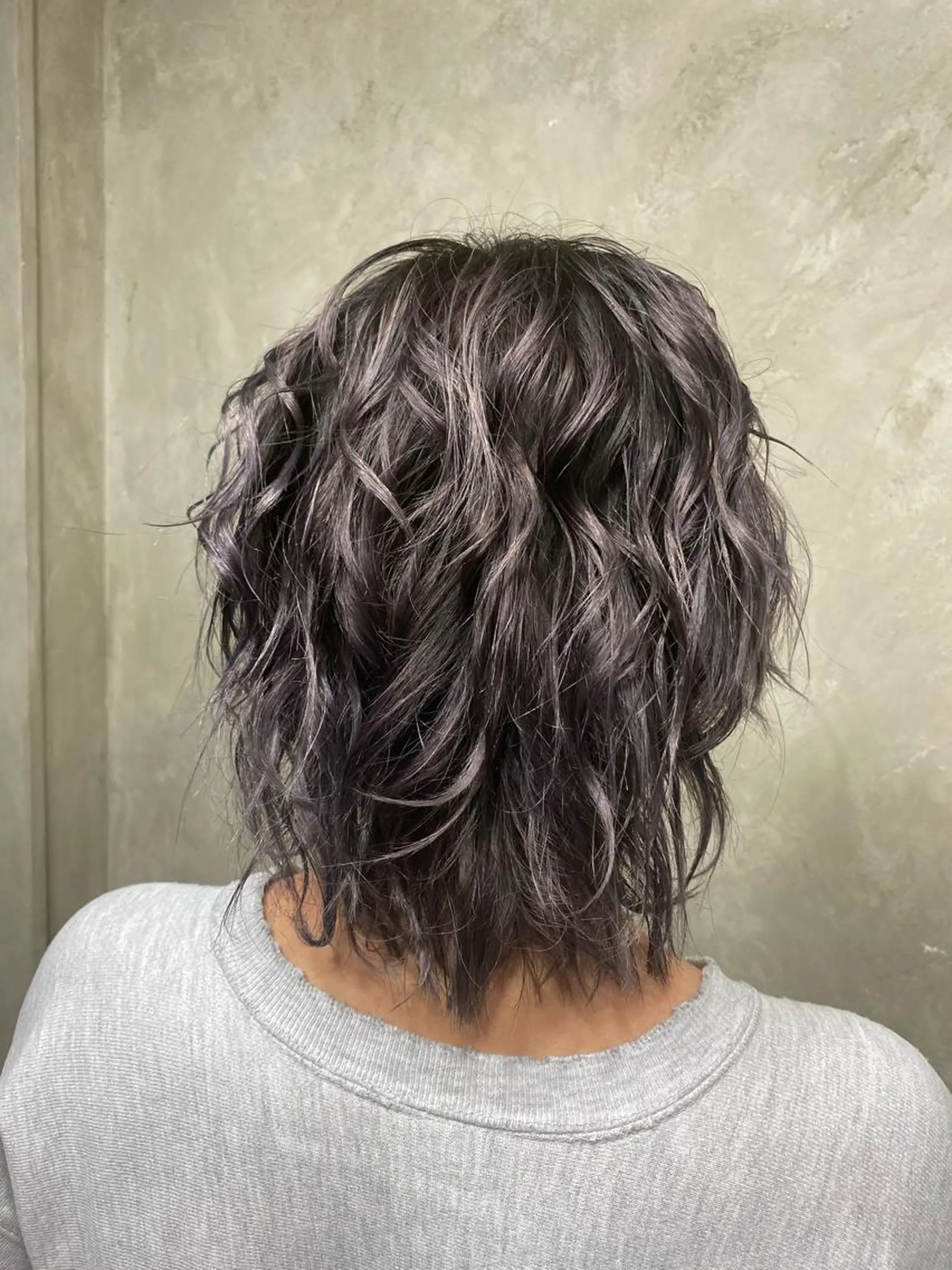 パーマ メンズ カット ヘアセット メンズブリーチカラー /パーマ ごーた立川のヘアスタイル