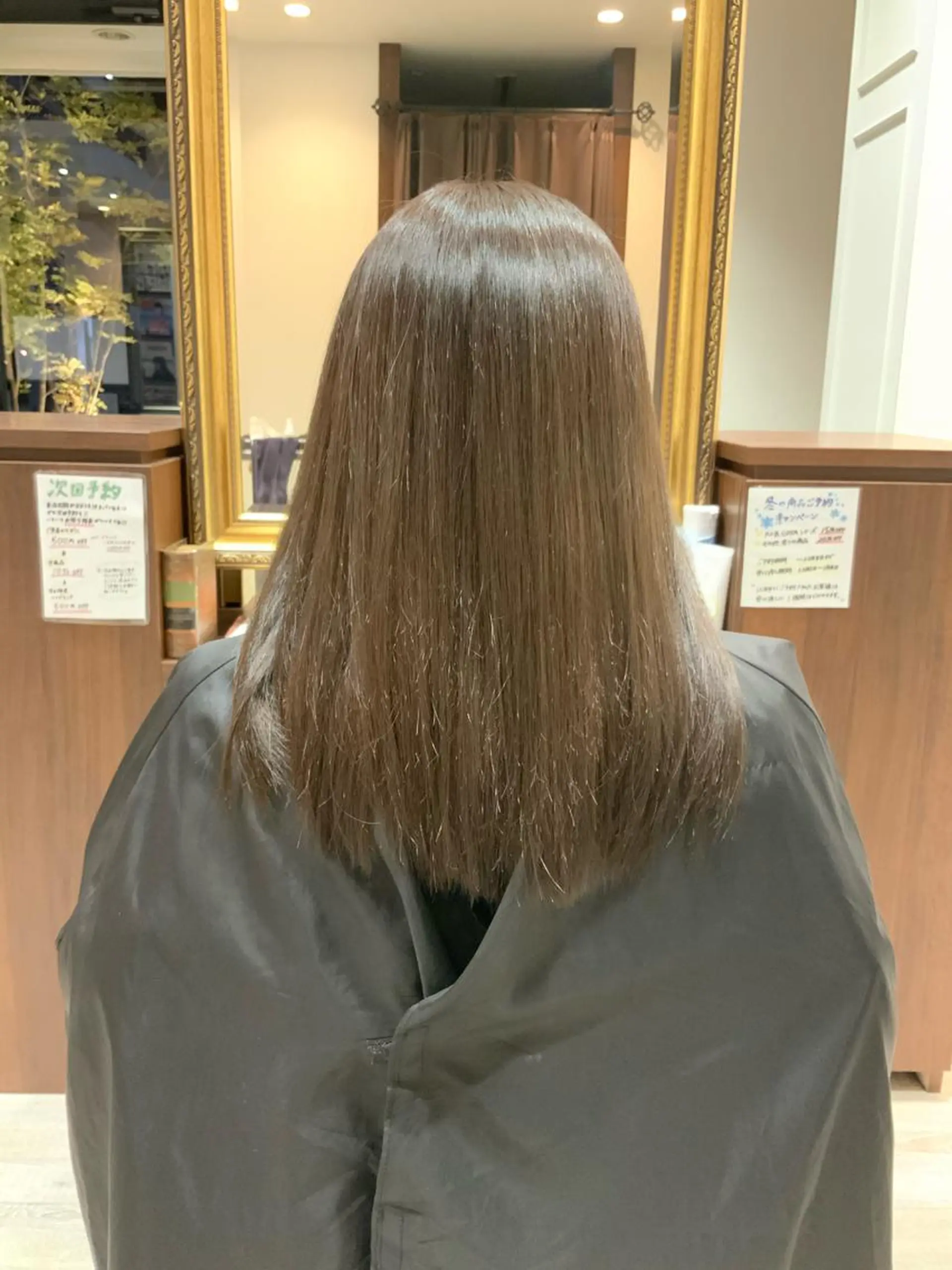 セミロング 🌿ストレート🌿 髪質改善☘️シュウヤのヘアスタイル