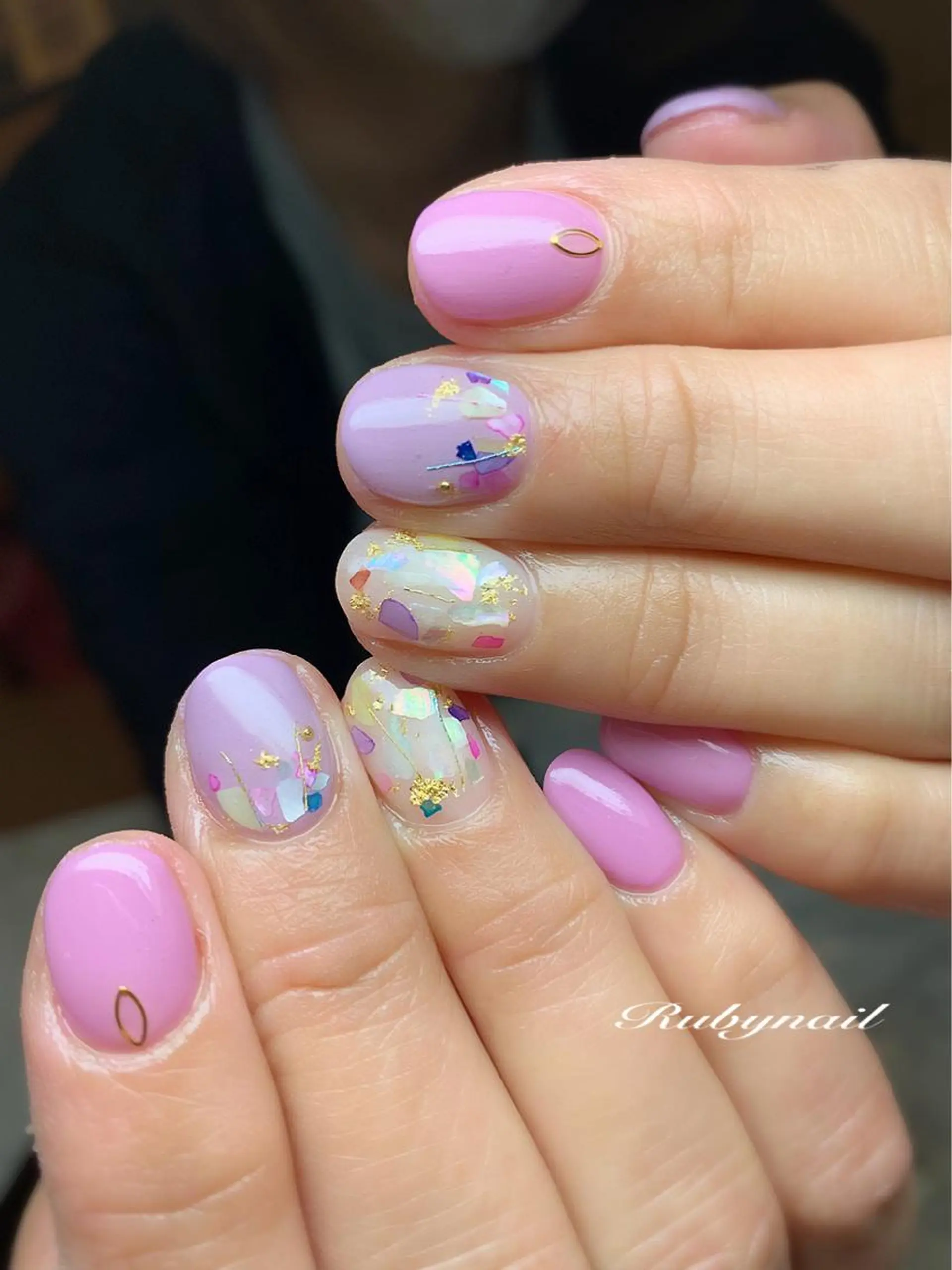 ショート 入学式 Rubynail所属・プライベートサロン Rubynailのネイルデザイン