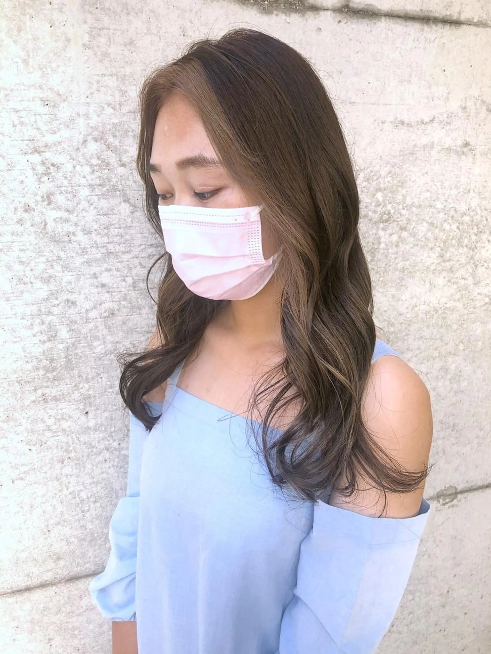 ロング カラー ブリーチ ケアブリーチ clomus所属・YUKA艶髪 🌸寛ぎ部屋のヘアスタイル