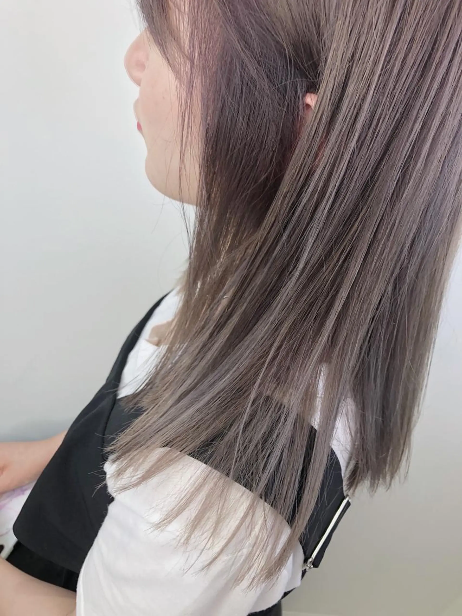 セミロング ヘアカラー トリートメント 関 京磨のヘアスタイル