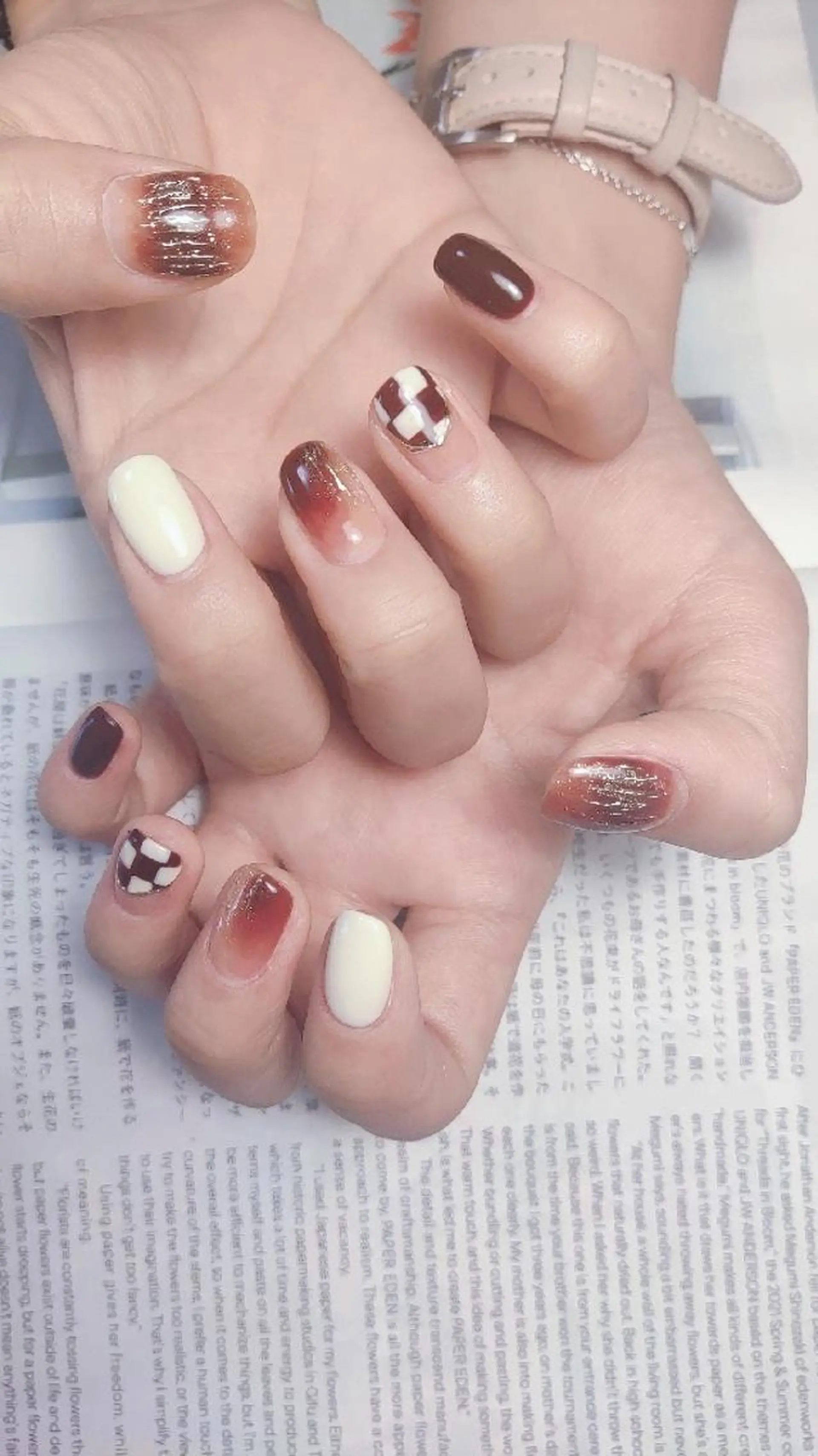 ネイル ハンドネイル E·U·B ネイル所属・横浜市中区曙町 E·U·Bネイルのネイルデザイン