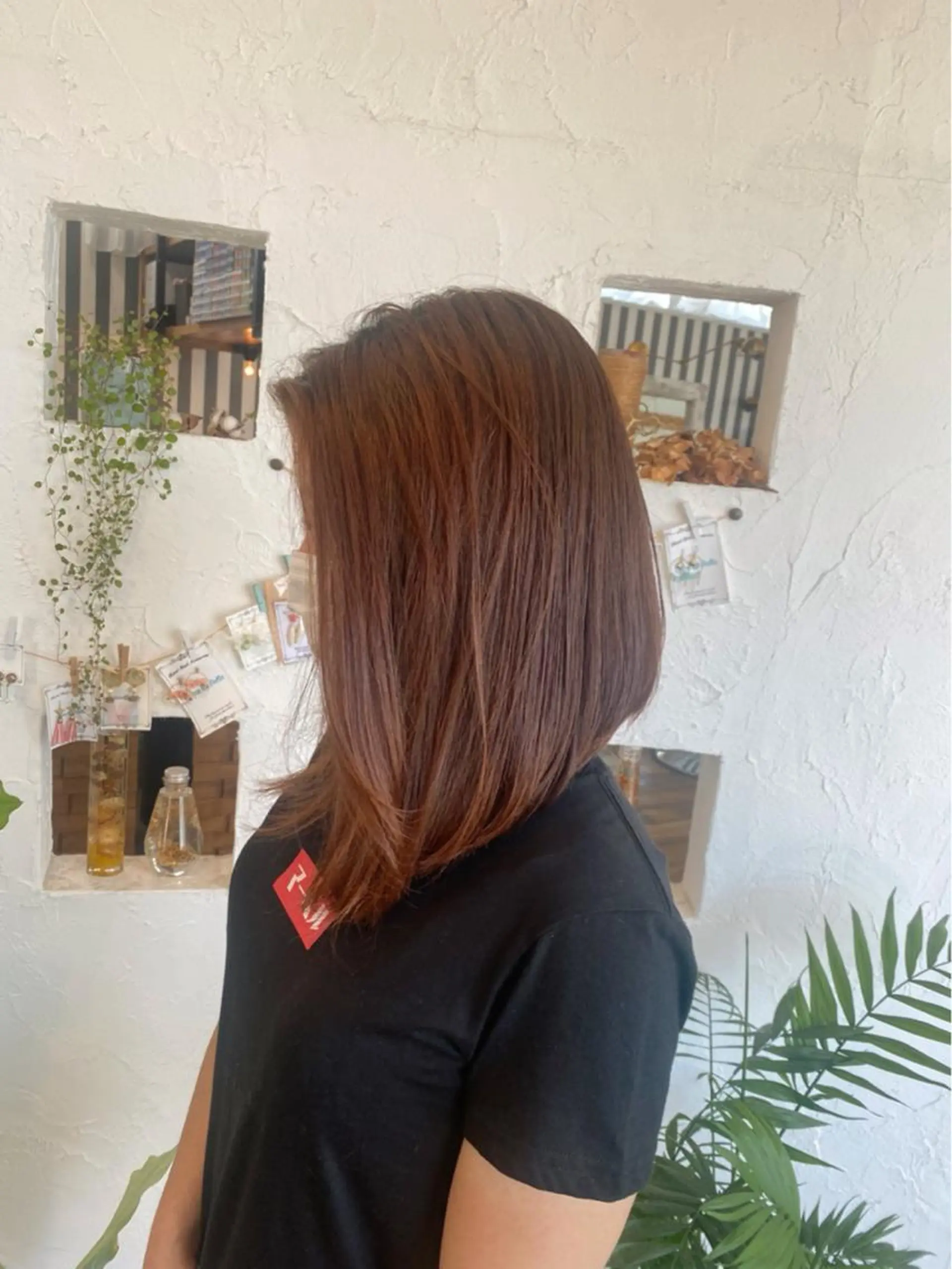 ミディアム カラー 美容室 ソンリエのヘアスタイル