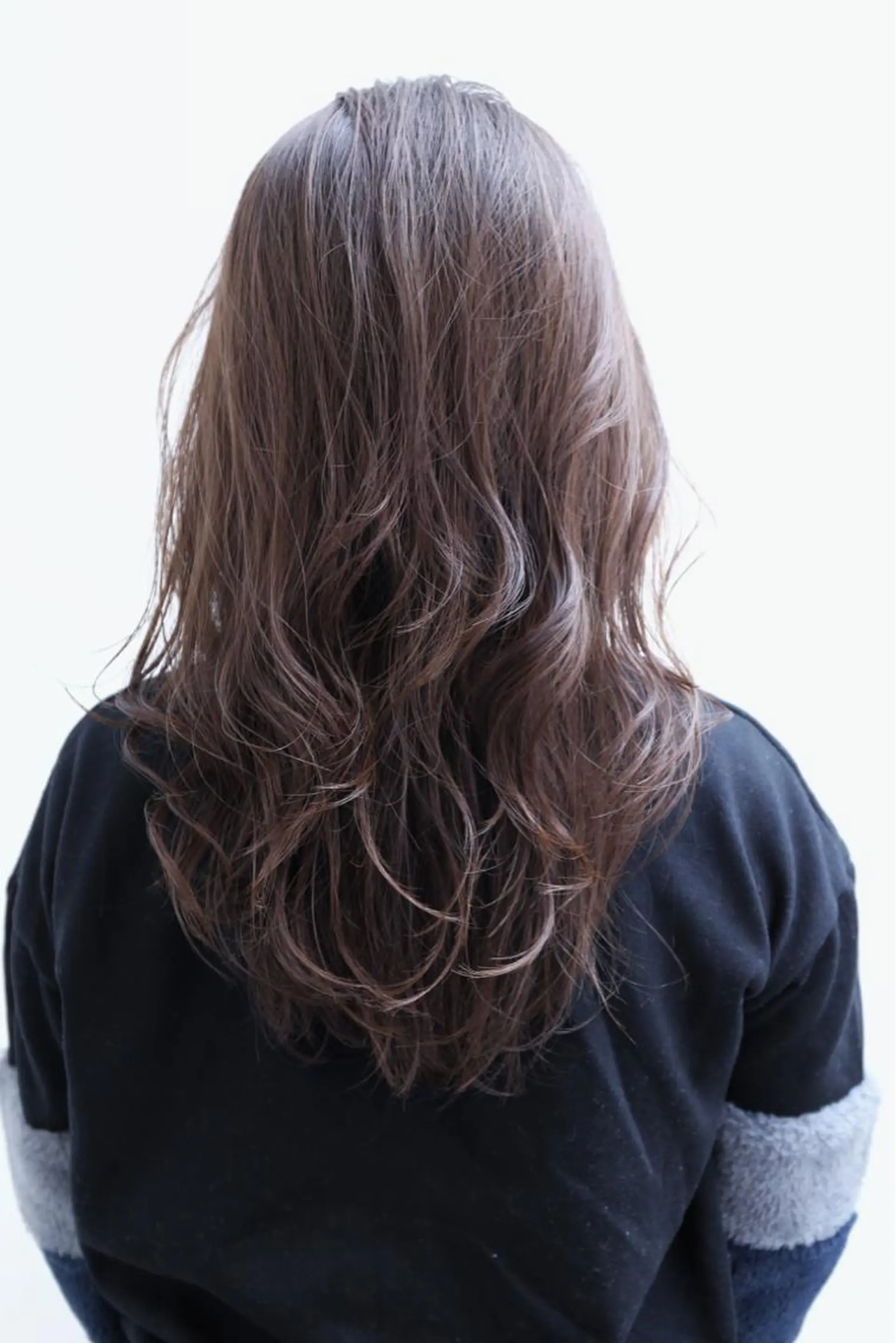 ロング カラー カット ヘアカラー 髪質改善/イルミナ/ 城崎のヘアスタイル