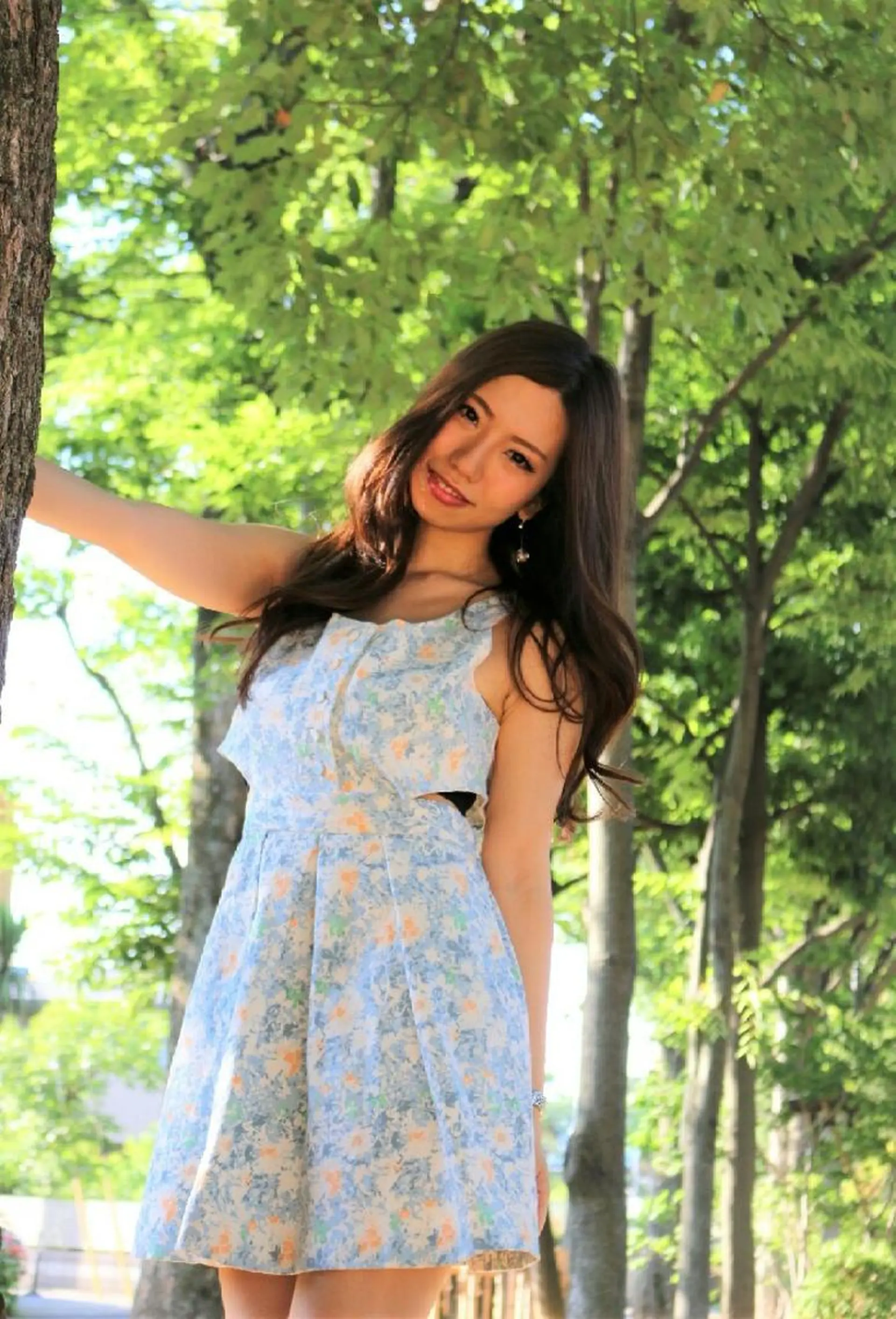 セミロング パーマ カラー セミロングパーマ アディクシーカラー イルミナカラー デジタルパーマ LAMP HAIR  ランプヘアー所属・徳永 博志のヘアスタイル