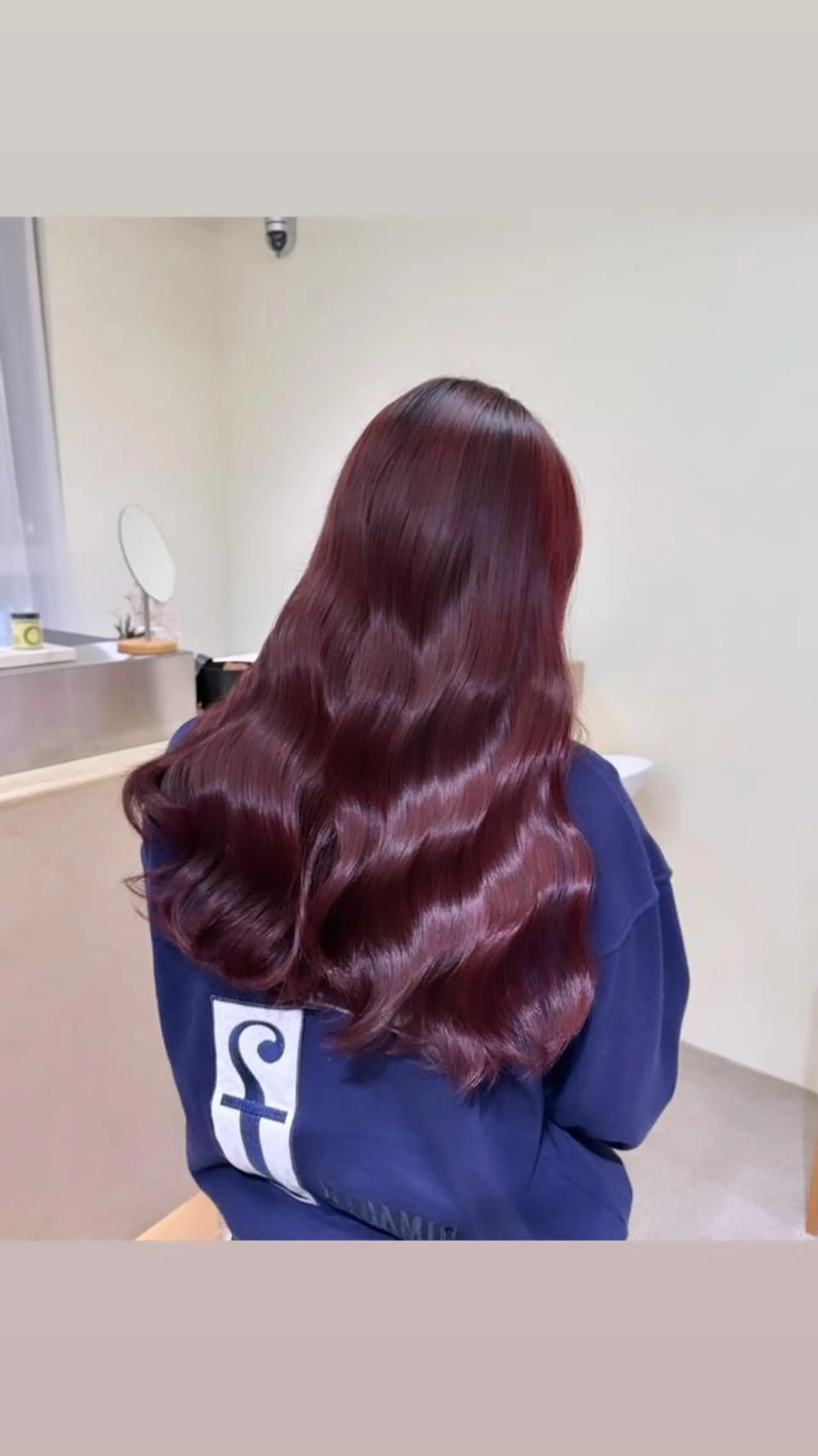 ロング ヘアアレンジ カラー ブリーチ ダブルカラー ブリーチなしカラー 縮毛矯正 ヘアカラー トリートメント ulu名古屋栄所属・落合しほ/韓国ヘア/ 髪質改善/縮毛矯正のヘアスタイル