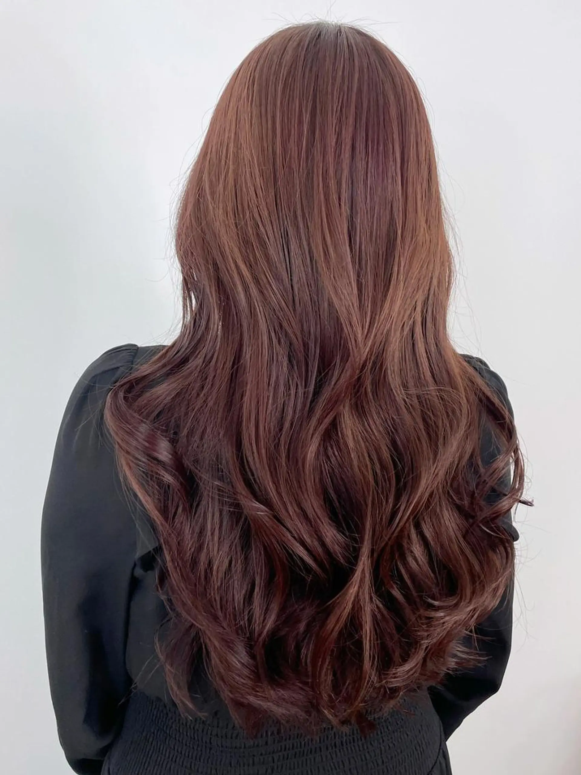 セミロング カラー パーマ ヘアアレンジ ブリーチ ラベンダーカラー ブリーチなしカラー カット ヘアカラー トリートメント ITbyALBUM 下北沢店のヘアスタイル