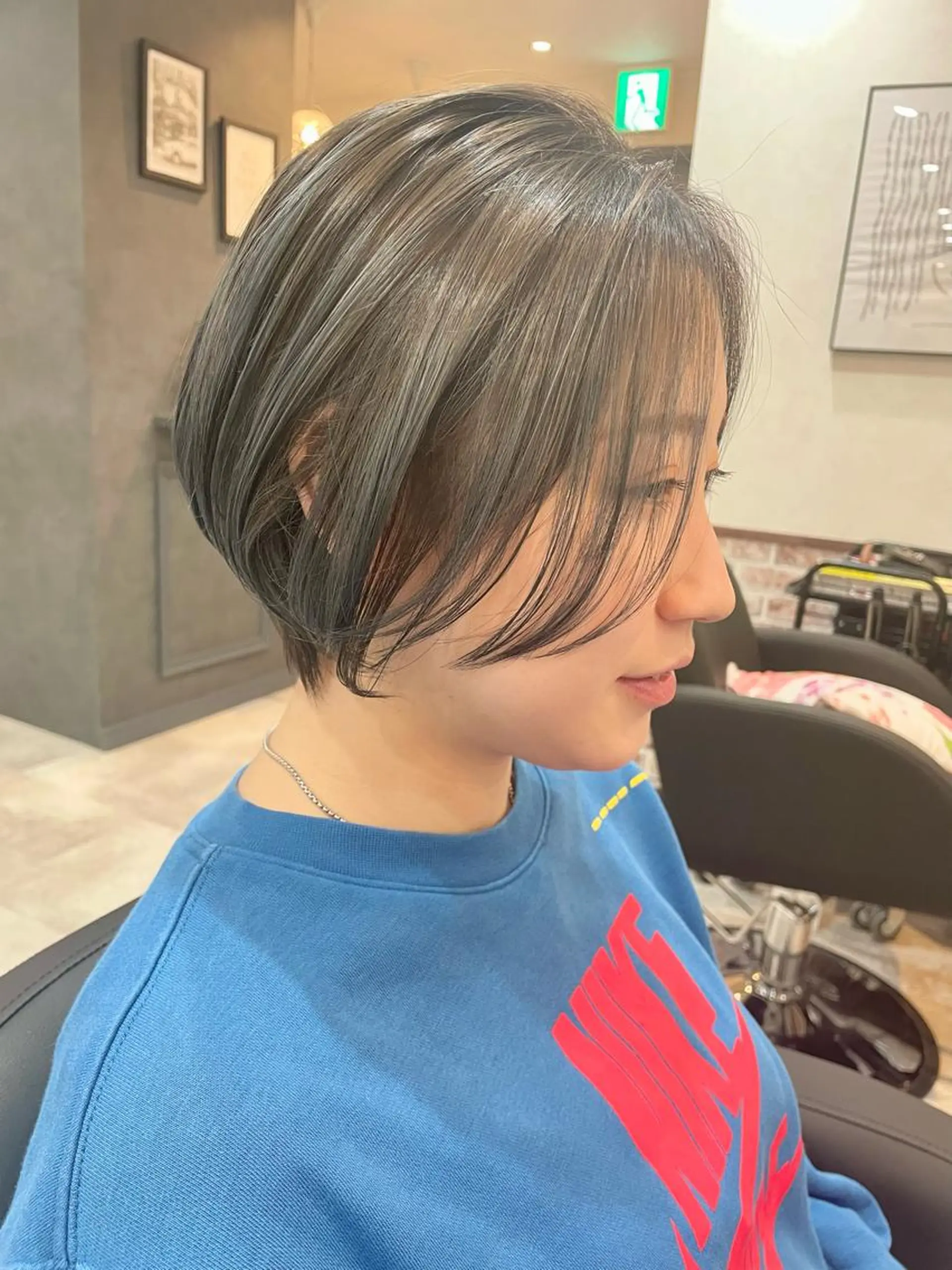 ショート カラー カット ヘアカラー トリートメント ヘアセット limit陽平 ショート/ボブのヘアスタイル