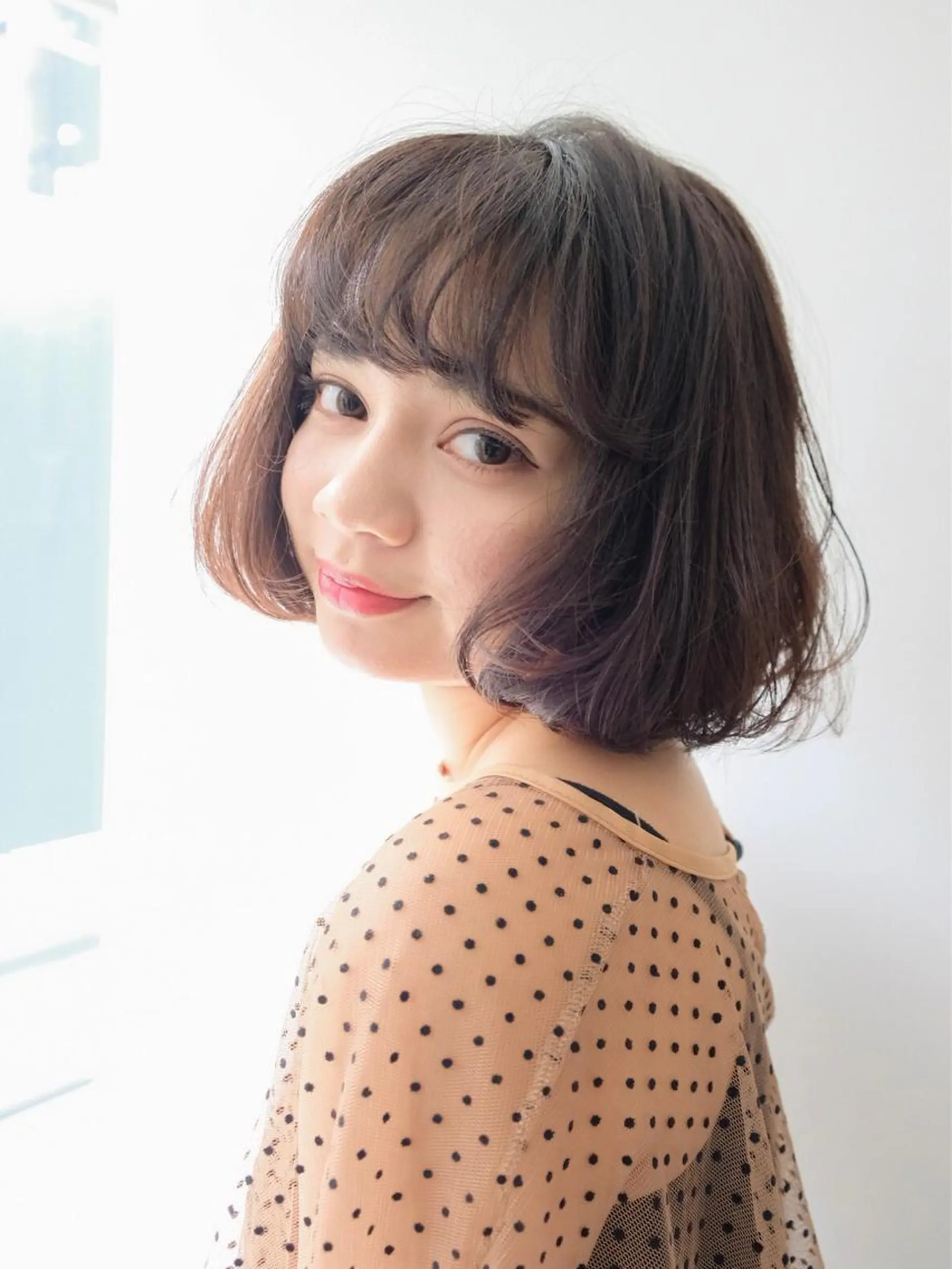 ミディアム 似合わせ艶髪カラー ❤️ハダユミのヘアスタイル