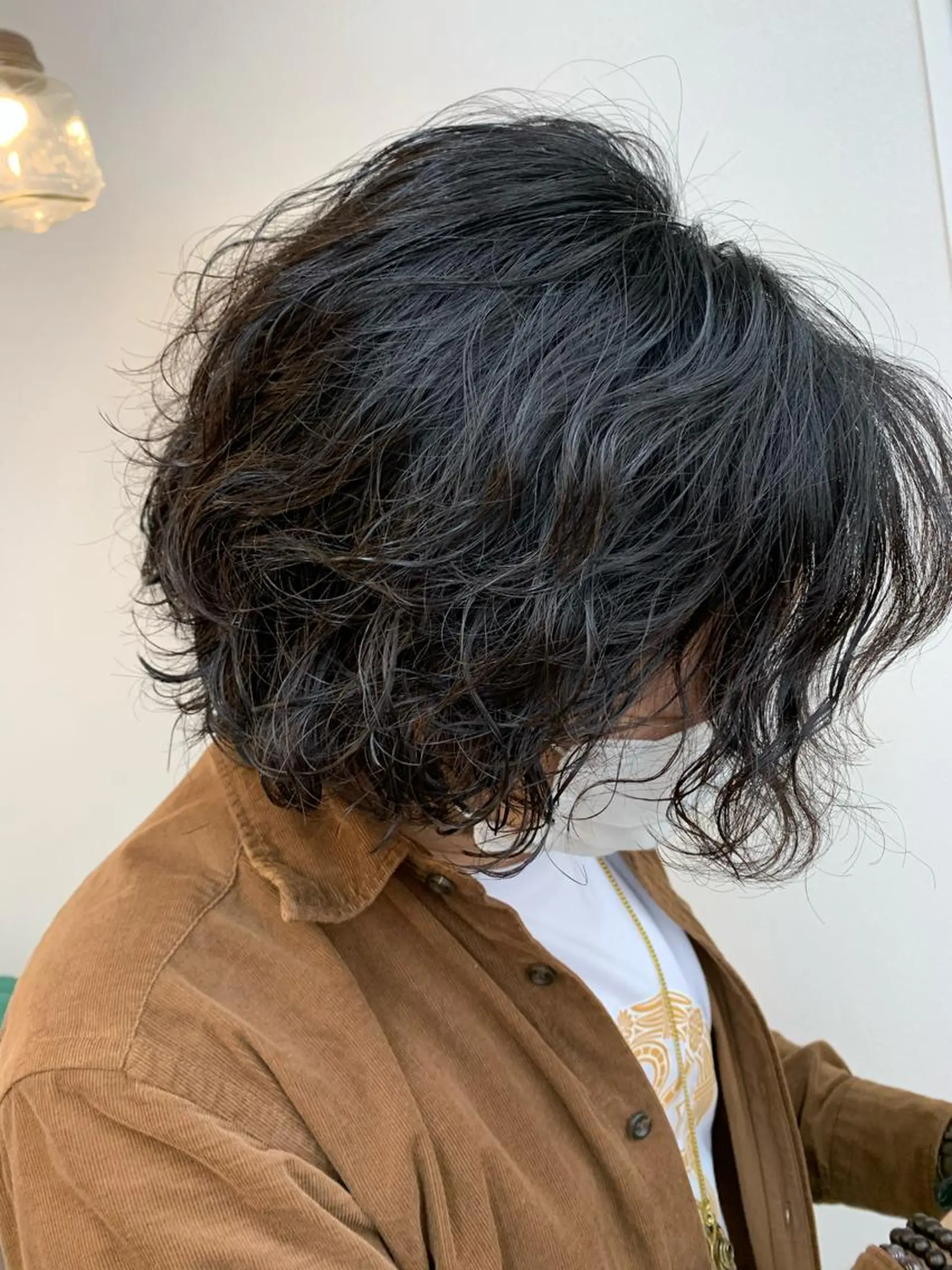 ミディアム パーマ メンズ ✨艶カラー/韓国ヘア ✨momoriのヘアスタイル