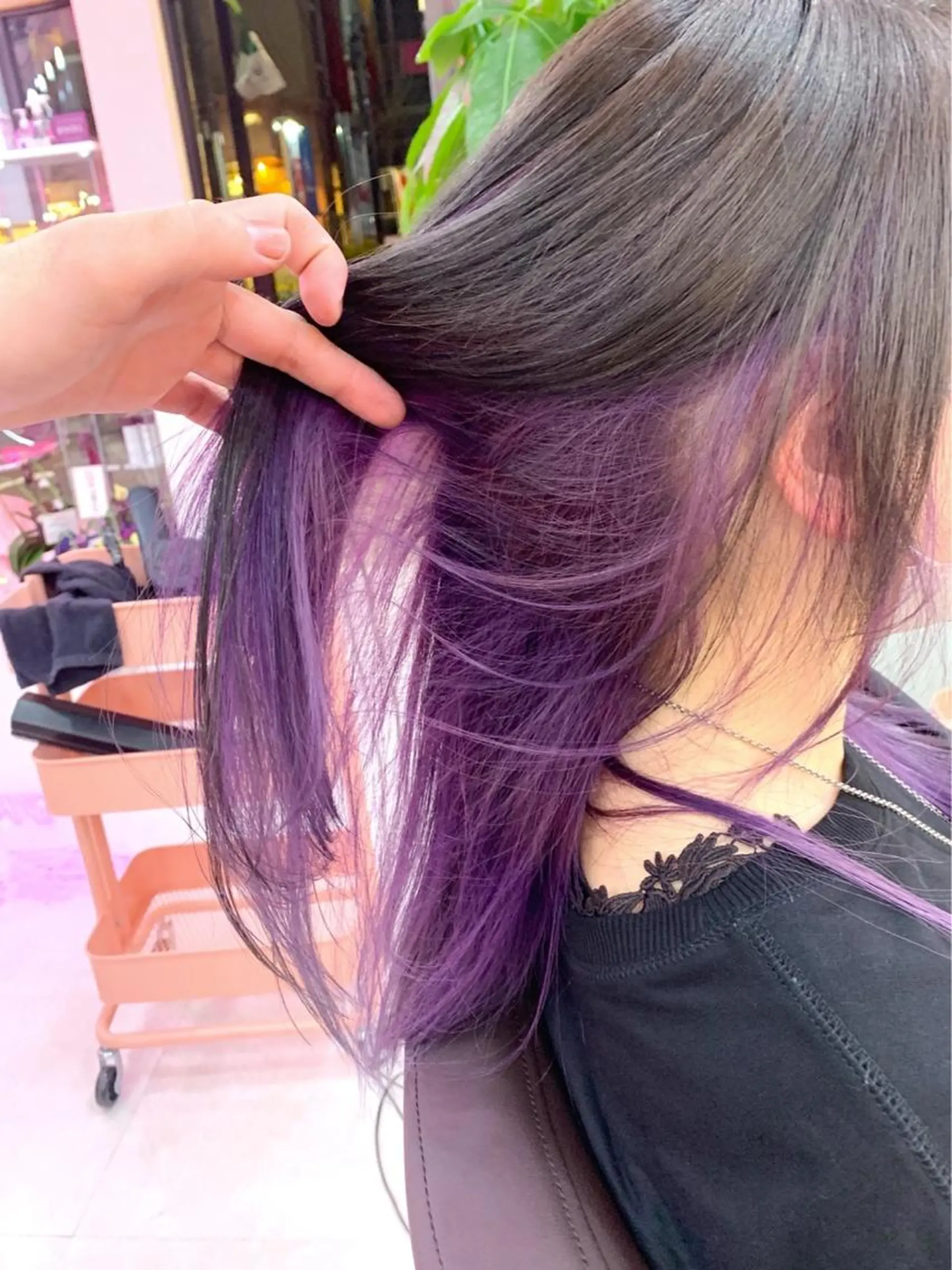 ロング カラー ヘアカラー トリートメント ヘアセット カットカラー特化 ⭐️代表⭐️のヘアスタイル