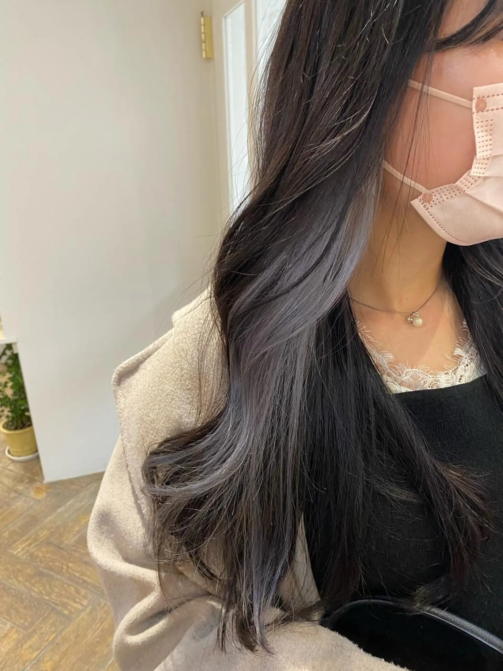 ロング カラー ヘアカラー トリートメント eme hair design 【エメ】所属・eme ﾅｵ ストレートモデル募集のヘアスタイル