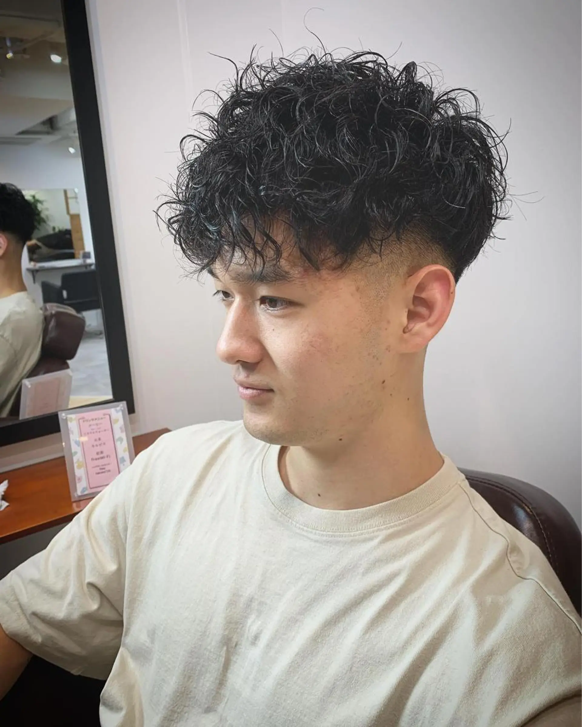 パーマ スパイラルパーマ パーマ Naya Takumaのヘアスタイル