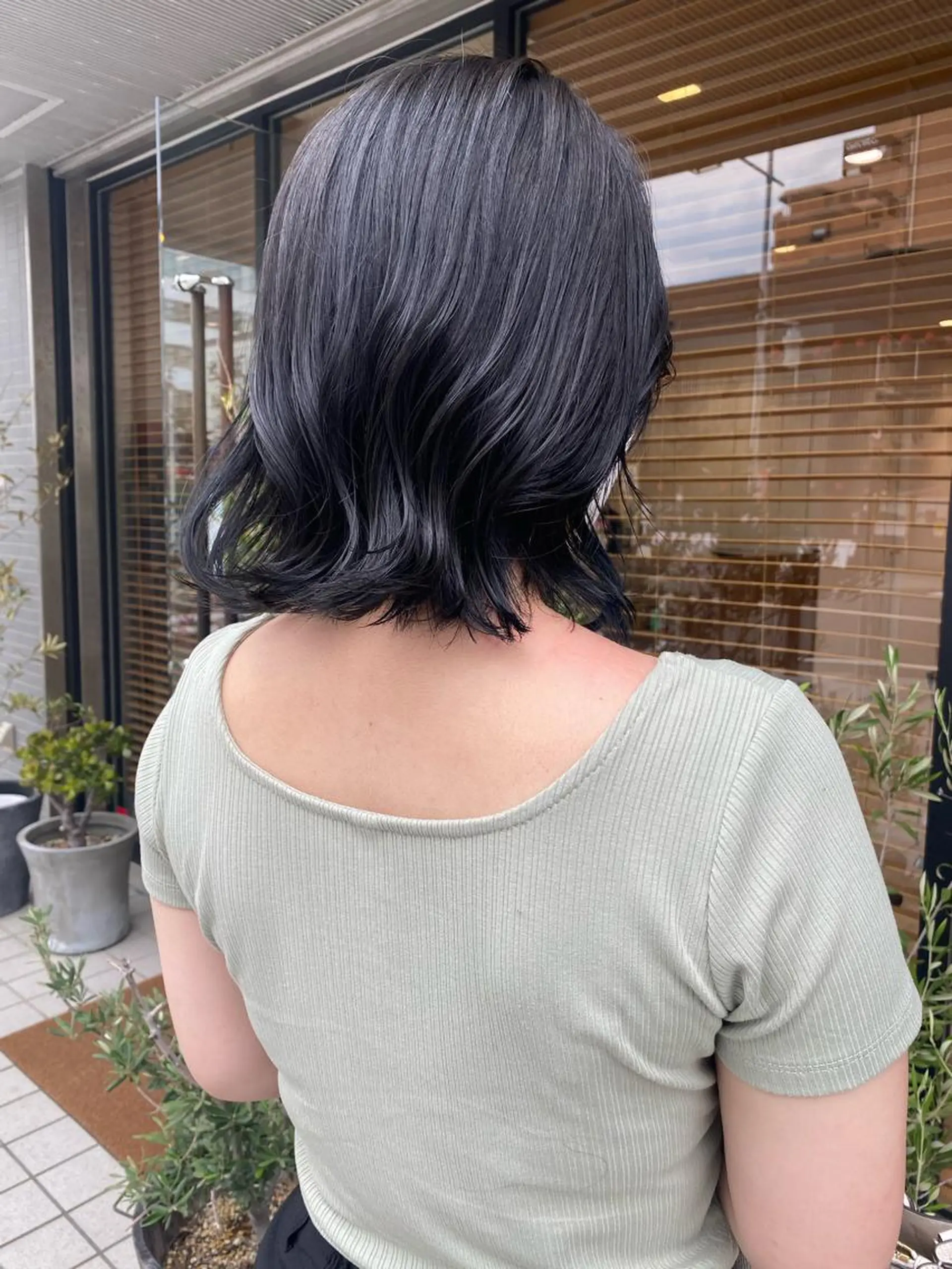 ミディアム ヘアアレンジ カット ヘアカラー パーマ指名No1 /namiのヘアスタイル