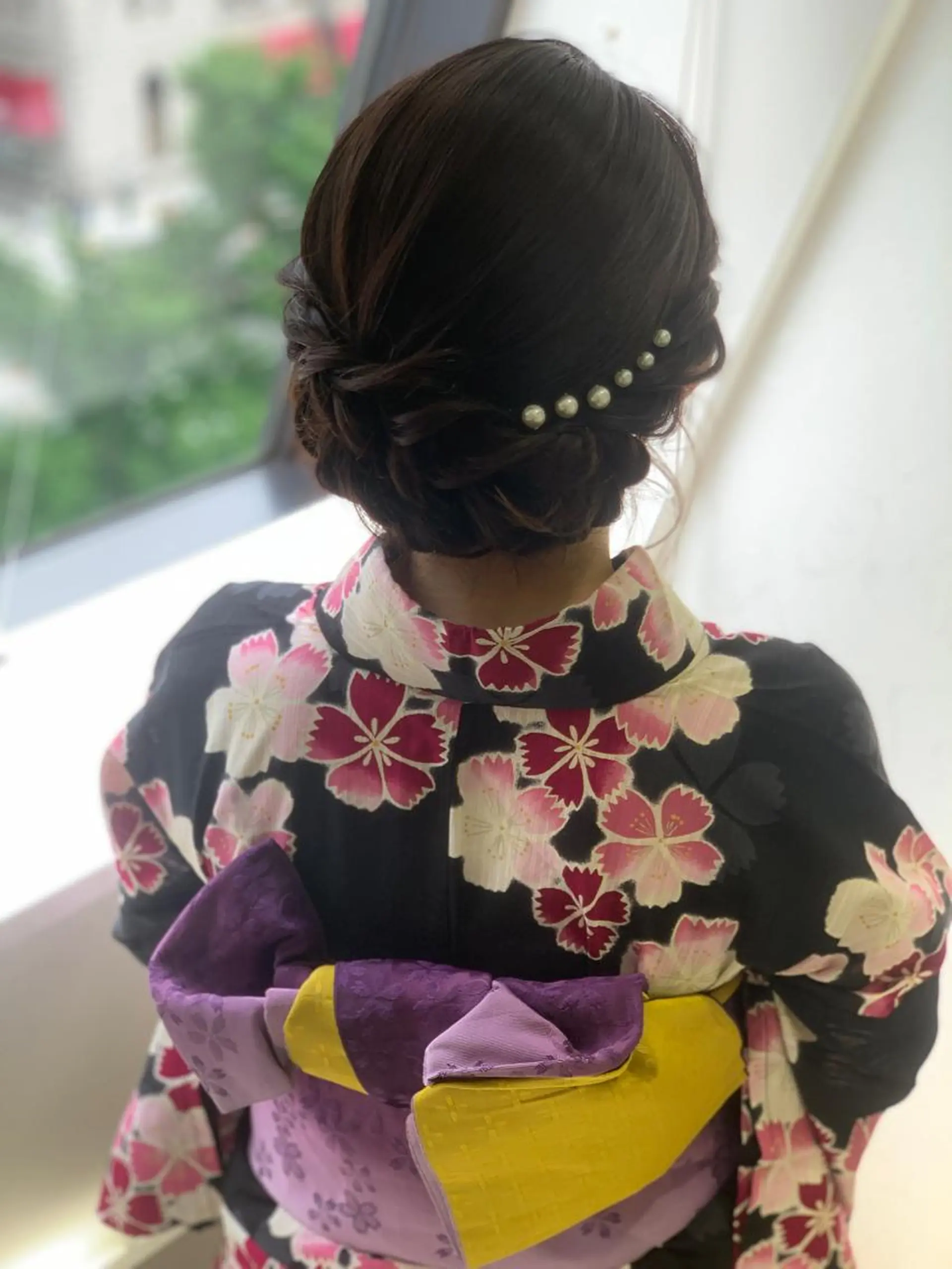 セミロング ヘアアレンジ 浴衣 YAMANO 浴衣着付、ヘアセットのその他イメージ