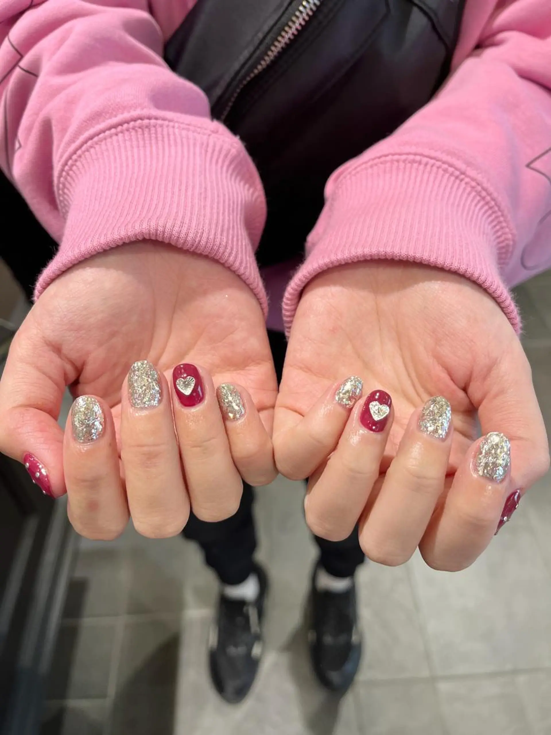 ネイル ジェルネイル パラジェル 鈴木 里奈のネイルデザイン