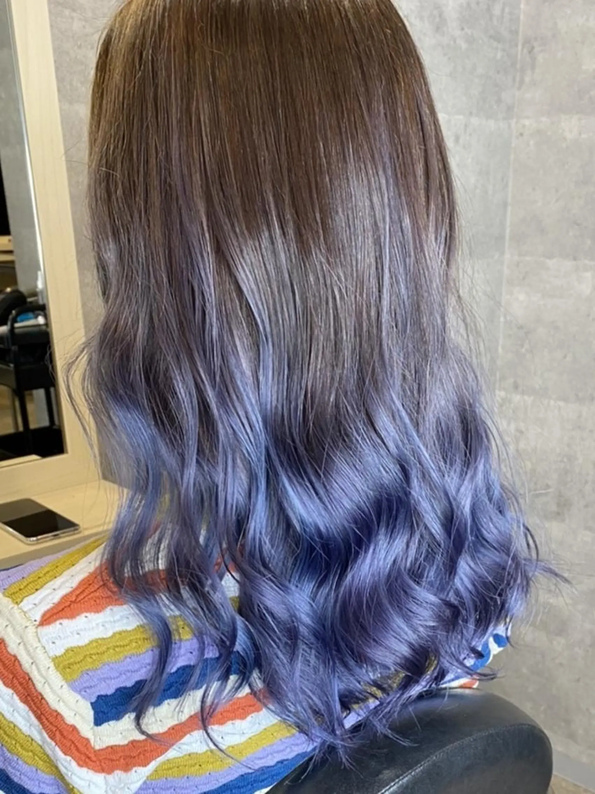 ロング カラー ノミネーション大宮所属・TOSHIKI/ ハイトーン/髪質改善のヘアスタイル