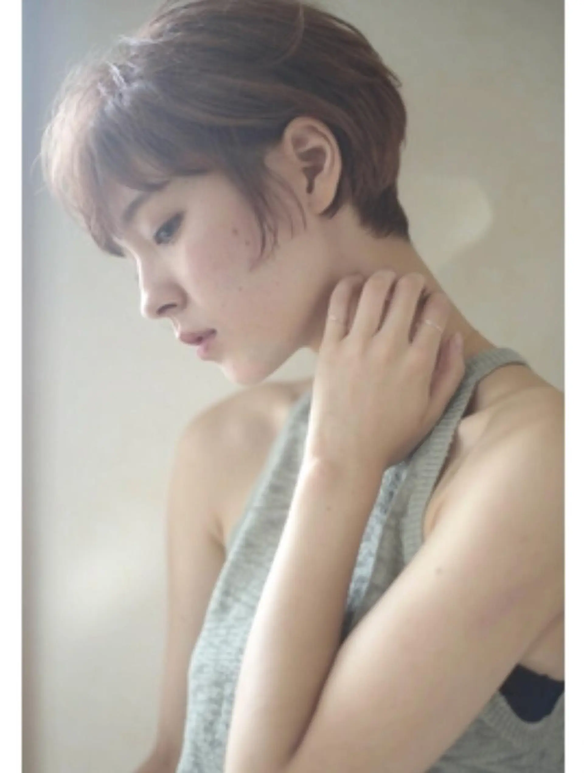 ショート カラー 透明感カラー ショートヘア ✨髪質改善専門店 GULGUL✨のヘアスタイル