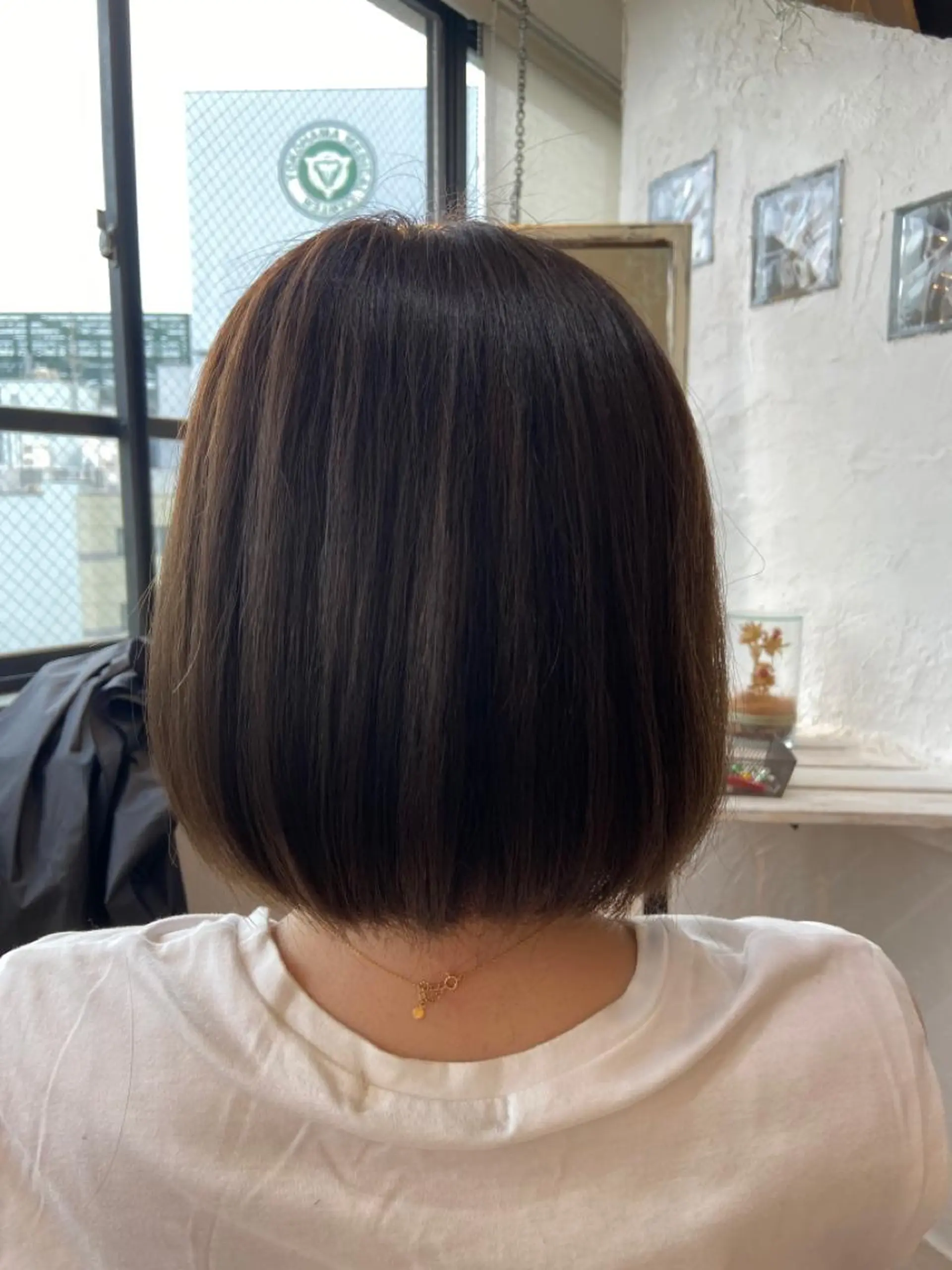 ショート カラー パーマ 宮本 玲那のヘアスタイル