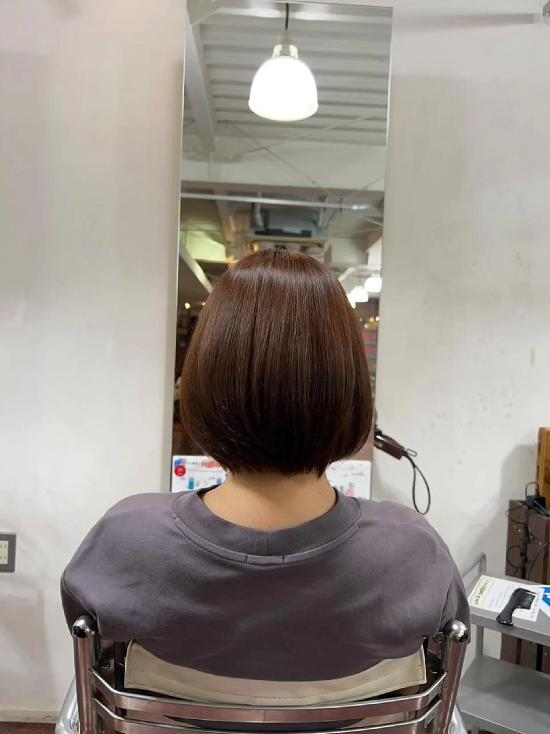 ミディアム ミディアムパーマ TAKUMI  Roots所属・湯本 大介のヘアスタイル