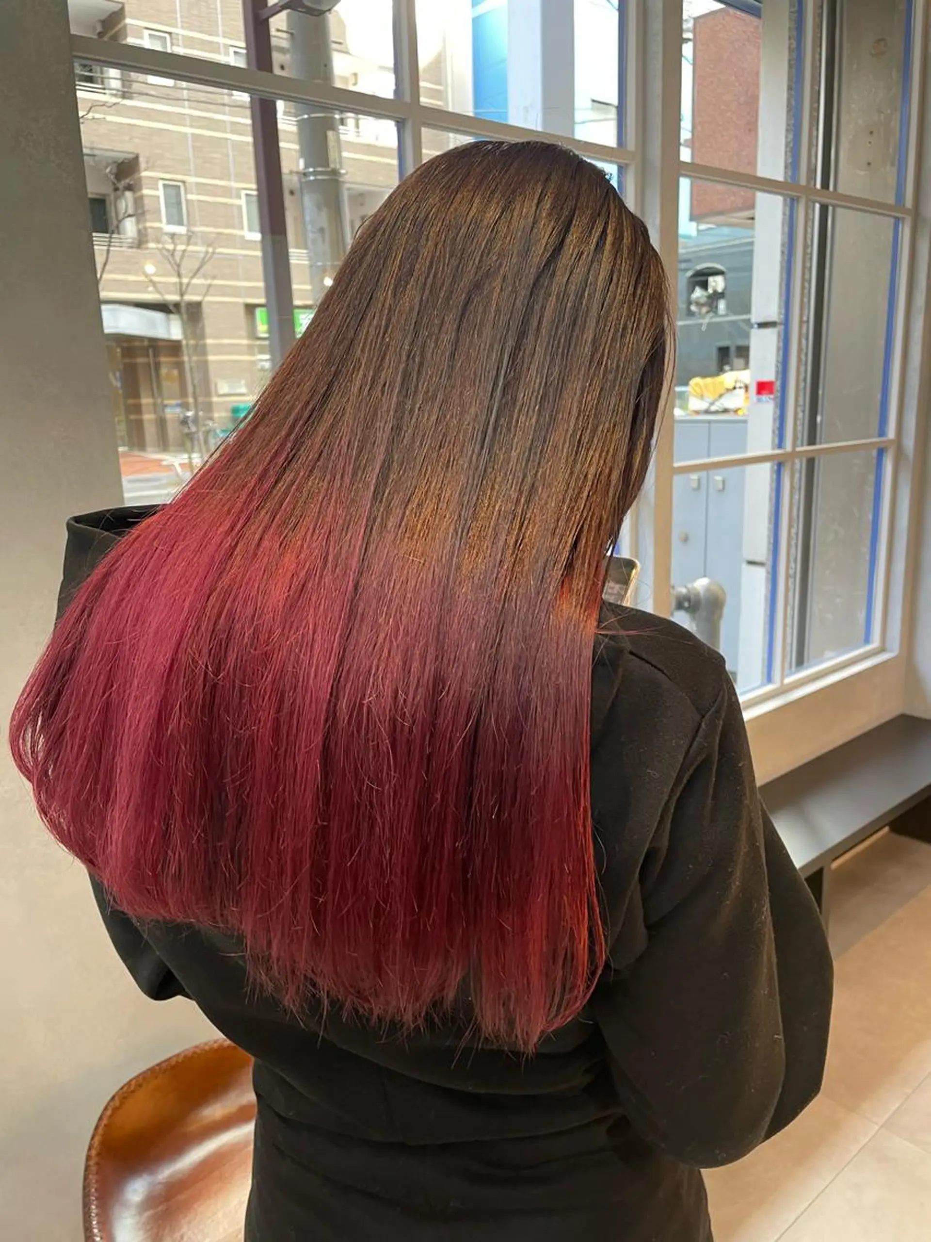 ロング ヘアカラー 🫧艶髪/ブリーチ 🐳honami🫧のヘアスタイル