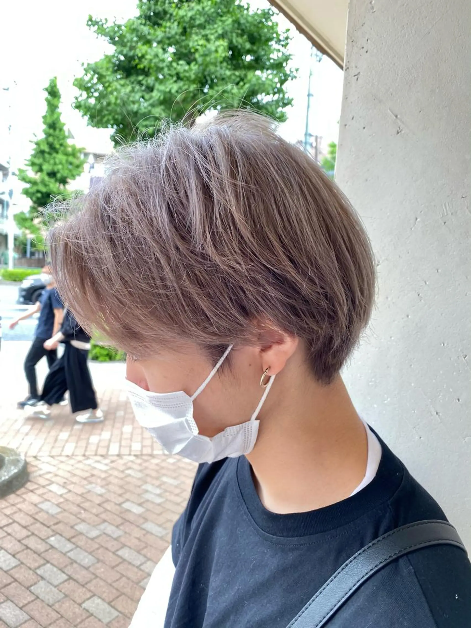 ショート メンズ マッシュ ショートヘア 森 早希絵のヘアスタイル