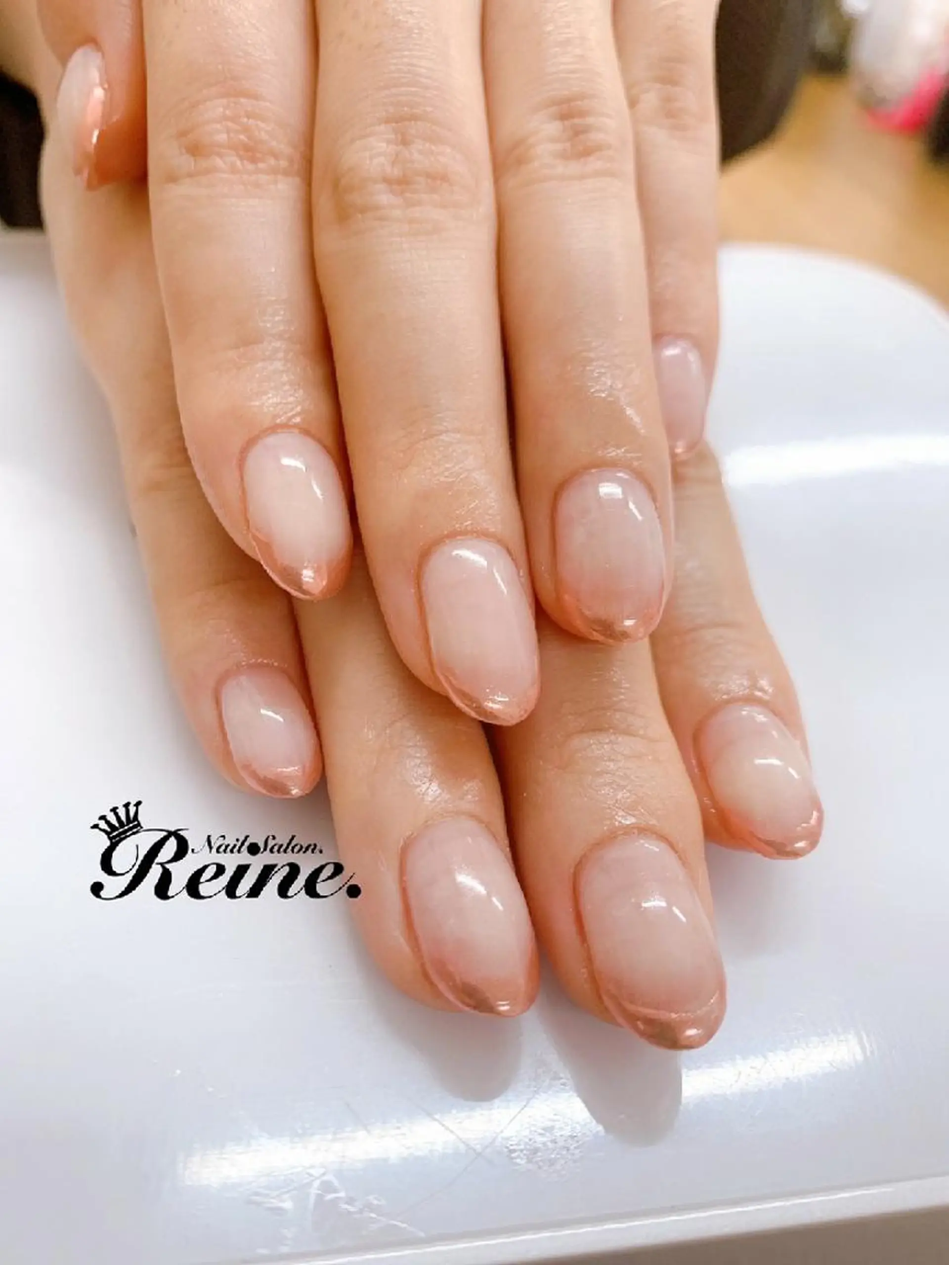ネイル フレンチネイル Nailsalon Reine所属・玉栄 伶奈のネイルデザイン
