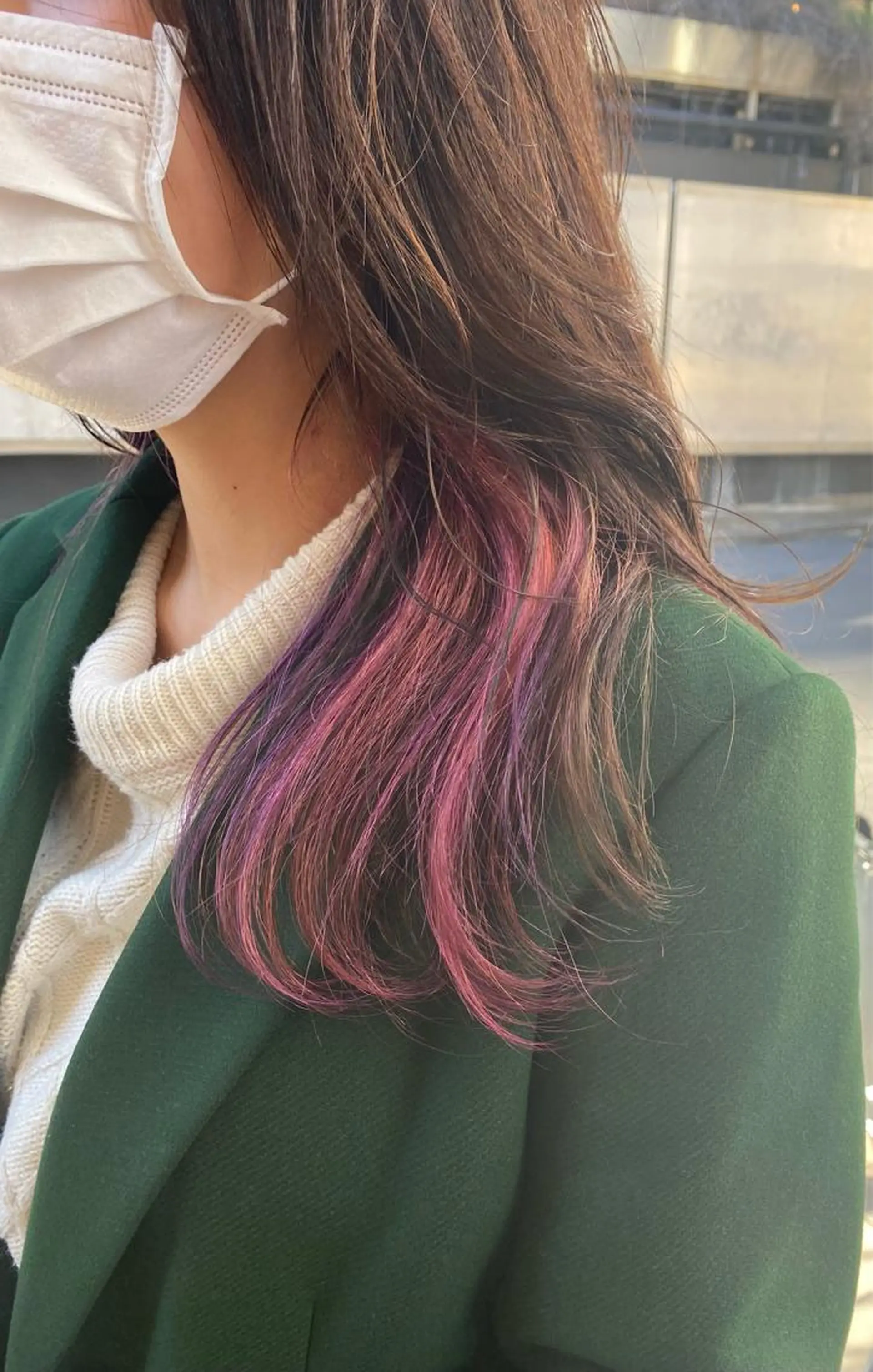 ミディアム ヘアカラー トリートメント レイヤーカット/ ブリーチカラー/雅人のヘアスタイル