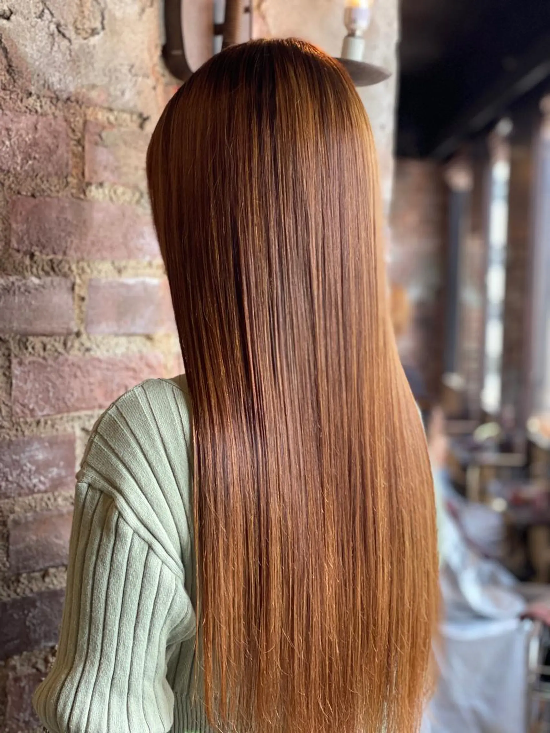 ロング カラー パーマ トリートメント トリートメント AUBE hair garden渋谷所属・✨ハイトーンカラー 🌈モテ髪のヘアスタイル