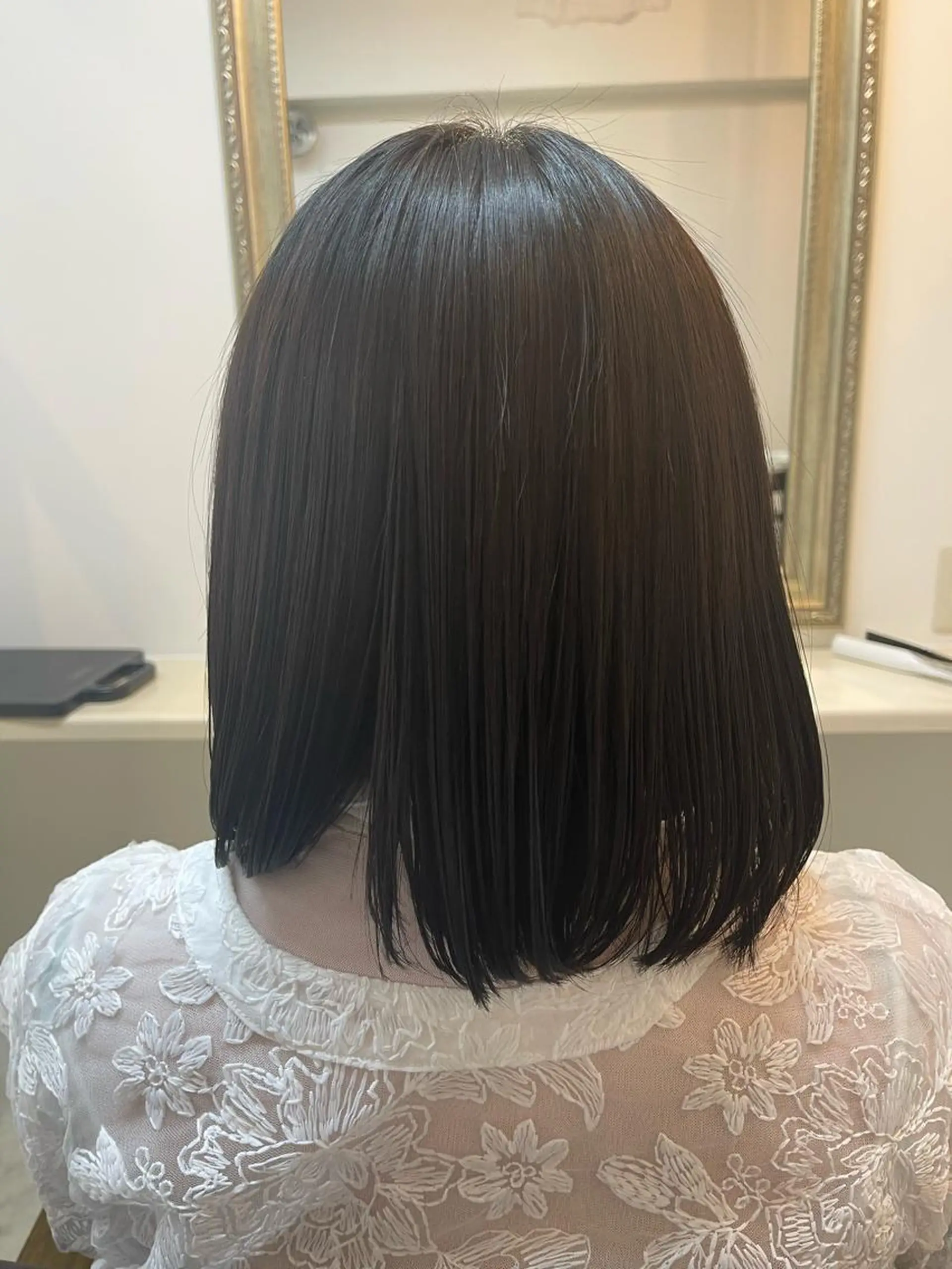 ミディアム トリートメント 酸性ストレート 縮毛矯正 黒木 健太のヘアスタイル