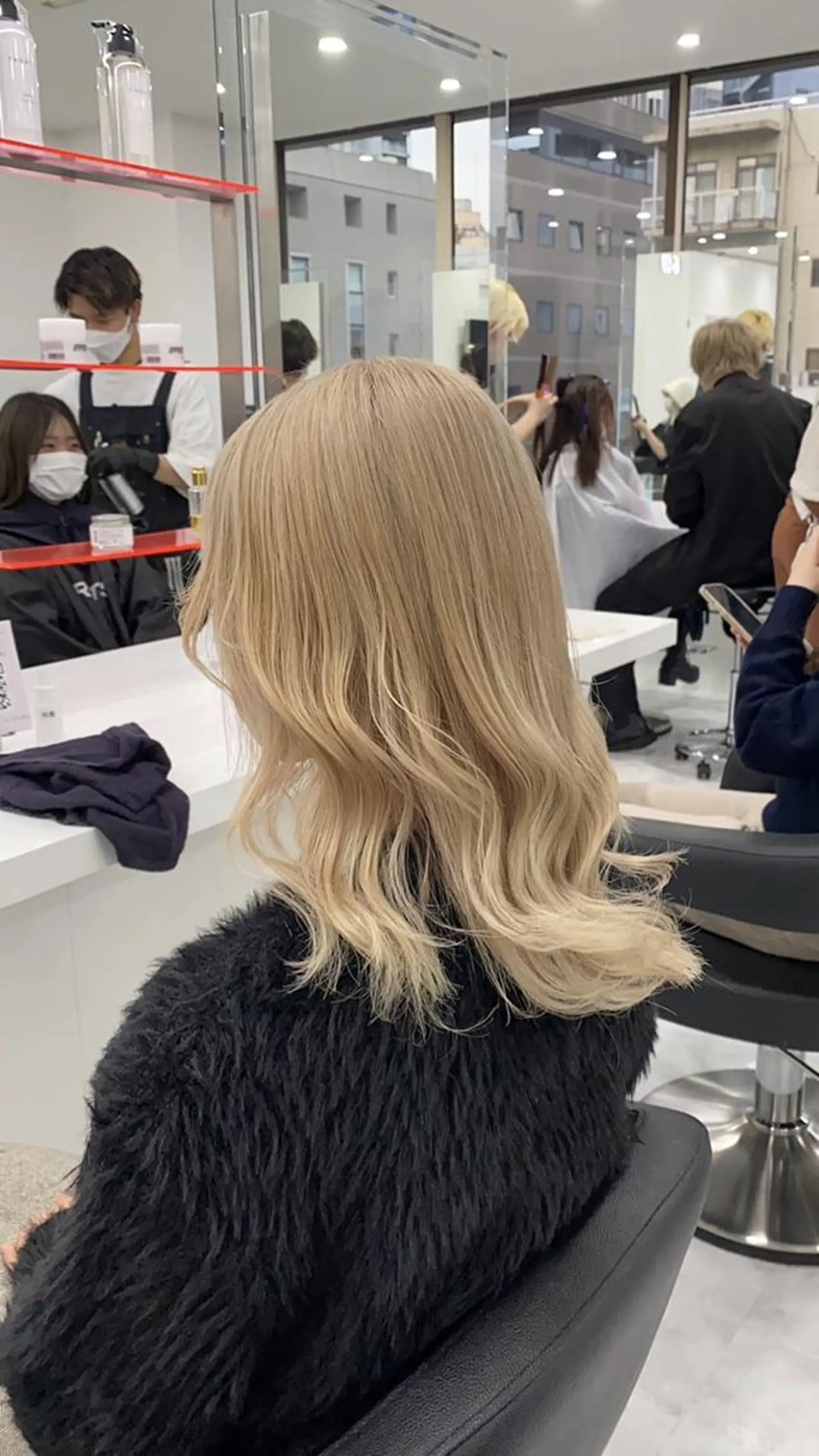 ロング カラー カット ヘアカラー トリートメント ヘッドスパ ヘアセット 🤍ベージュ×艶髪 🤍Ryuta🤍のヘアスタイル