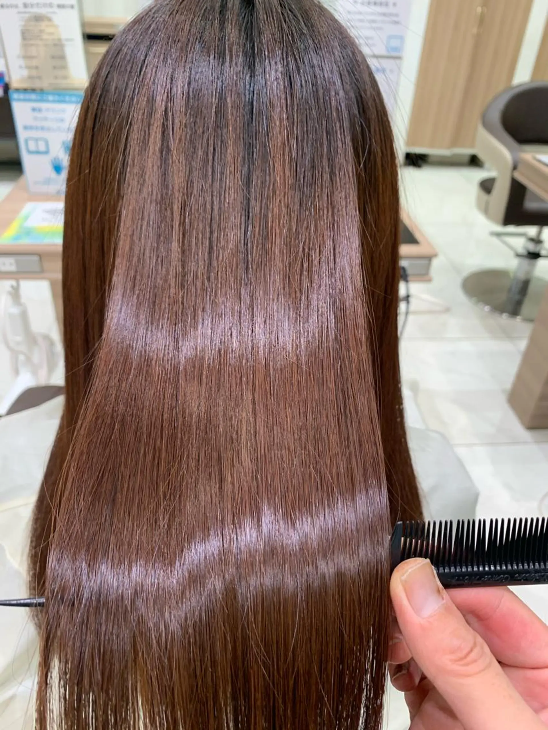 セミロング 髪質改善 縮毛矯正 N° jillva ♦️川端裕司♦️のヘアスタイル