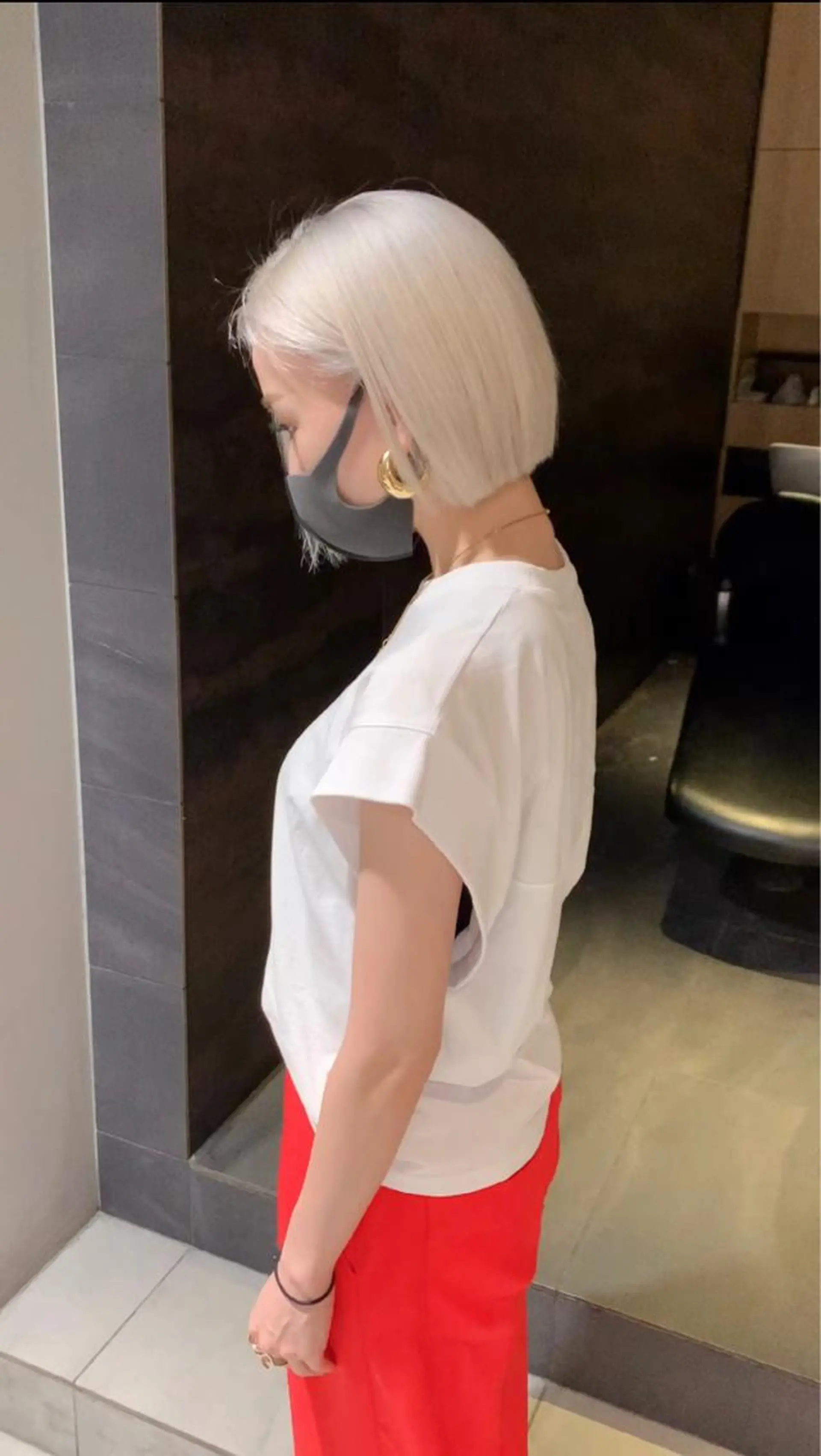 ショート カラー パーマ ヘアアレンジ メンズ キッズ ネイル マツエク・マツパ LINDOTOKYO梅田所属・酸性ストレート 髪質改善大槻勇樹のヘアスタイル