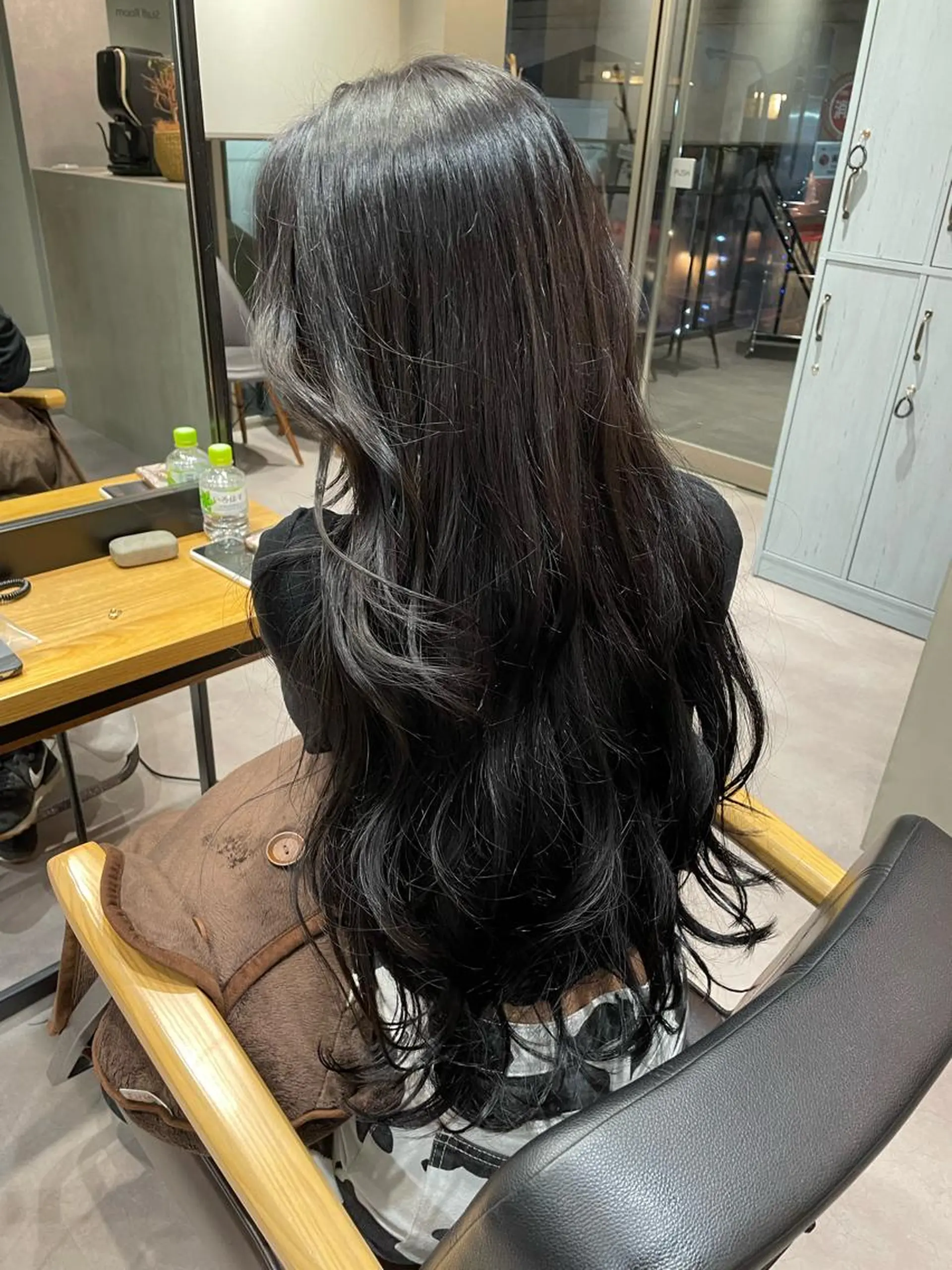 ロング カラー バレイヤージュ ベージュカラー ブロンド デザインカラー グラデーションカラー カット トリートメント 韓国風/オシャレ /縮毛矯正/滝口琴未のヘアスタイル