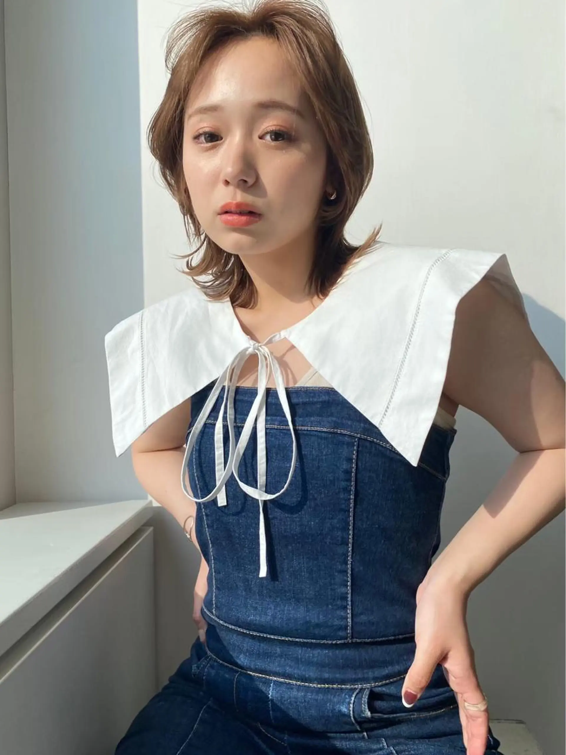 セミロング カラー 💐KAYLEE💐 bycuracionのヘアスタイル