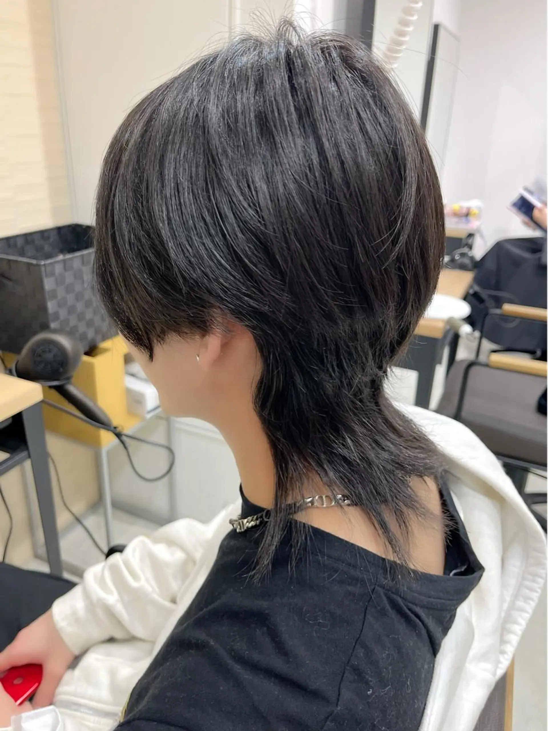 ミディアム メンズ マッシュウルフ マッシュ メンズウルフカット ウルフカット 吉野椋哉 札幌大通りのその他イメージ