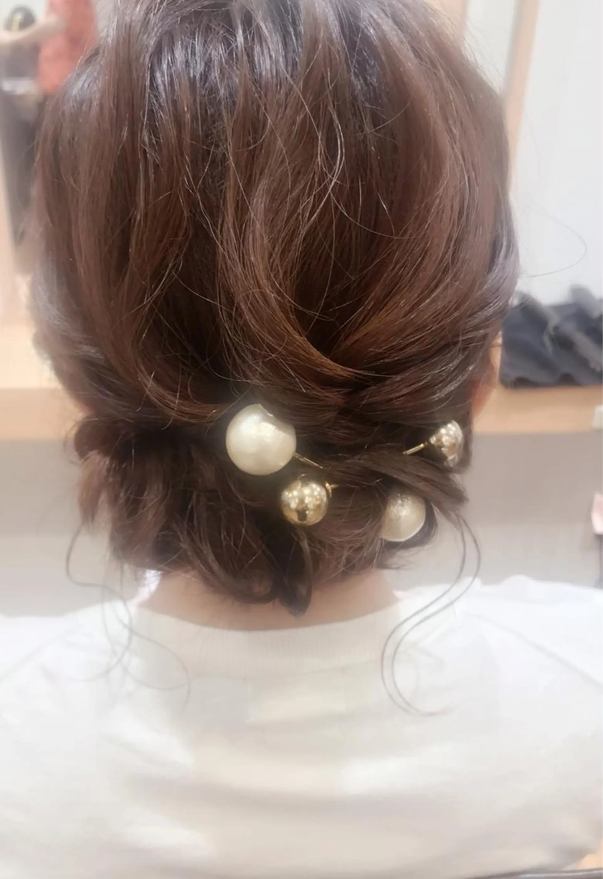 ミディアム ヘアアレンジ ヘアセット GRANLUSSO 〜グランルッソ駅前店所属・木口 嘉美のヘアスタイル