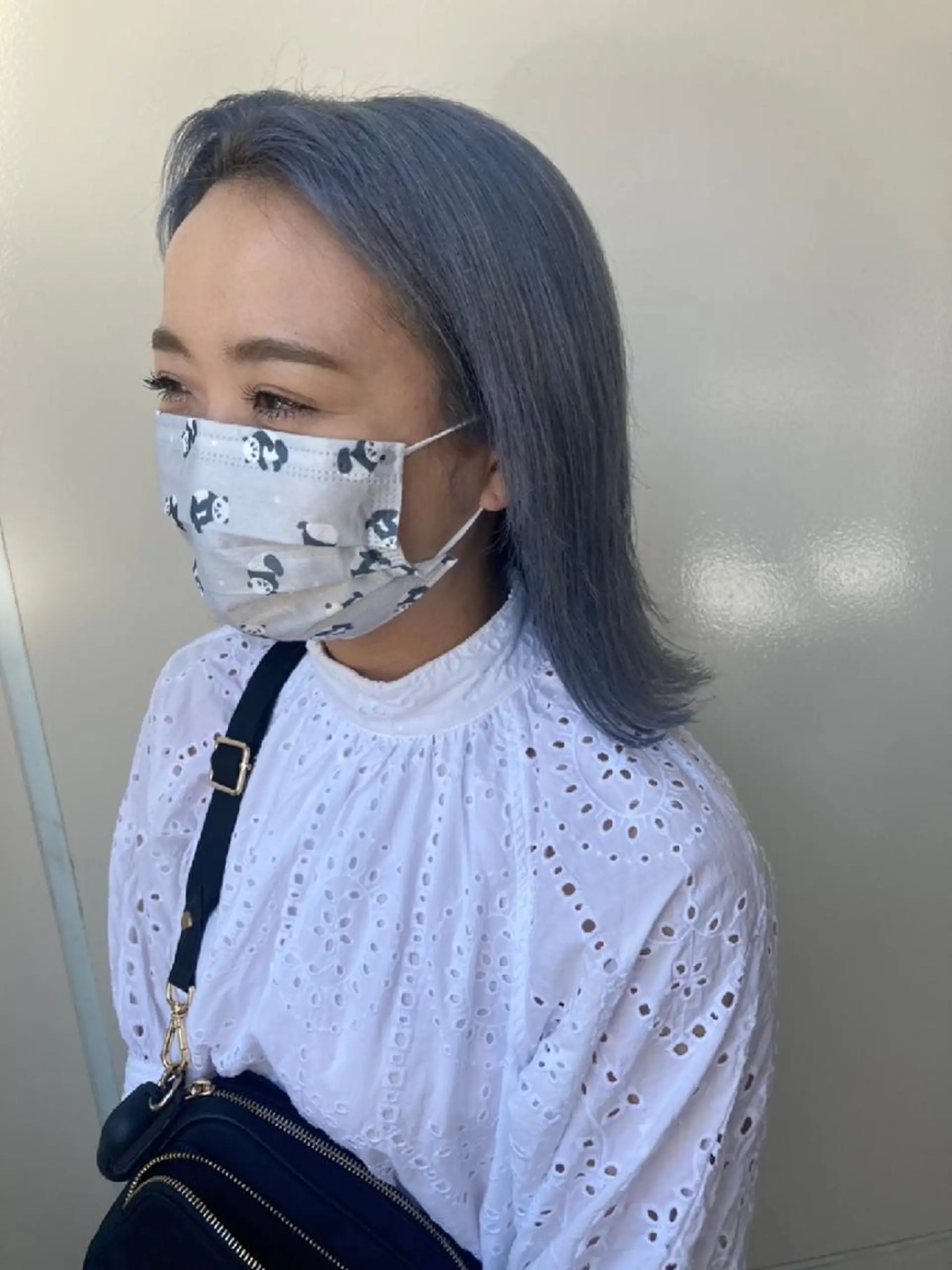 ミディアム カラー 羽エクステ🩷 🤍まき🤍のヘアスタイル