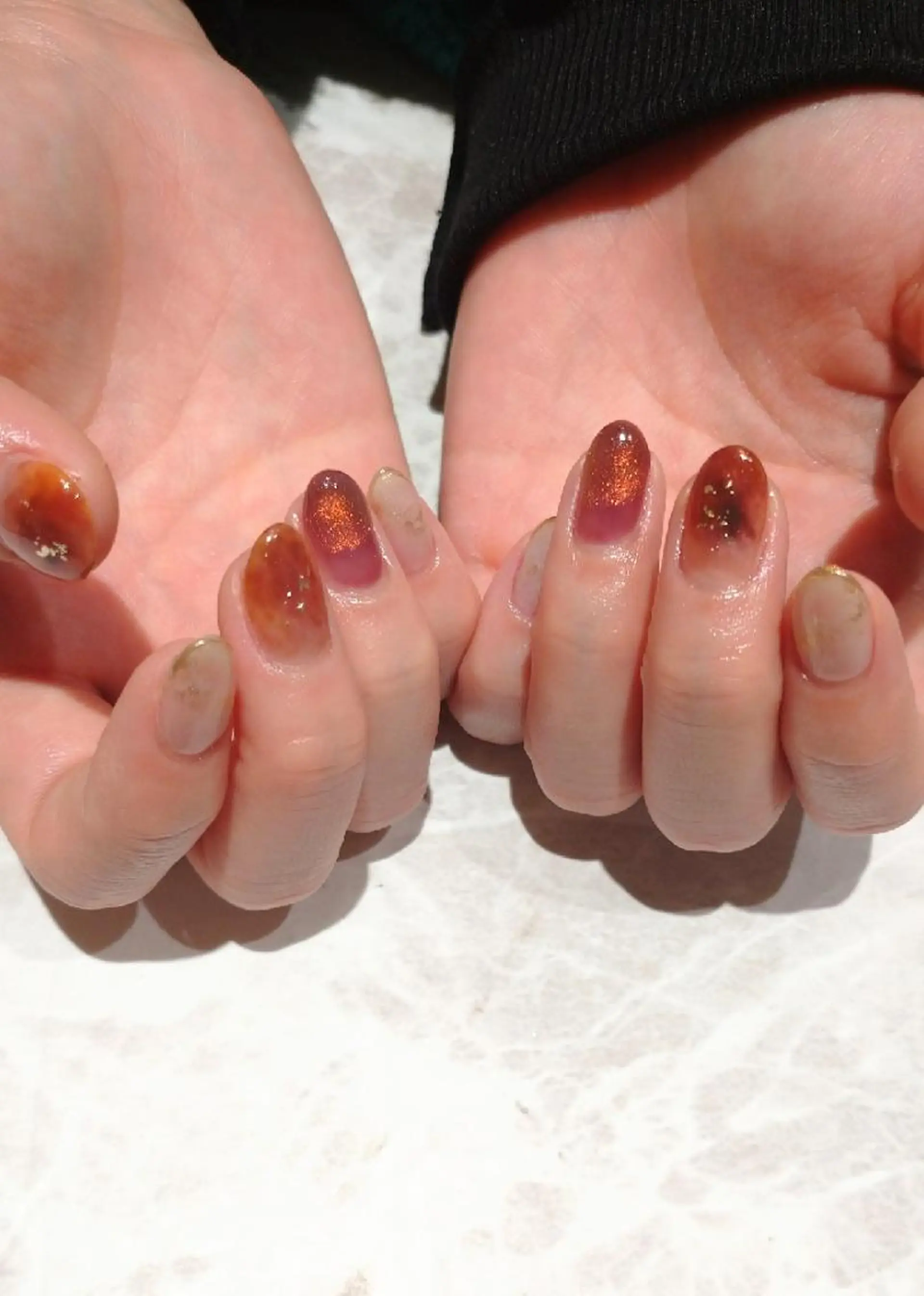 ネイル 會田 瑠衣のネイルデザイン